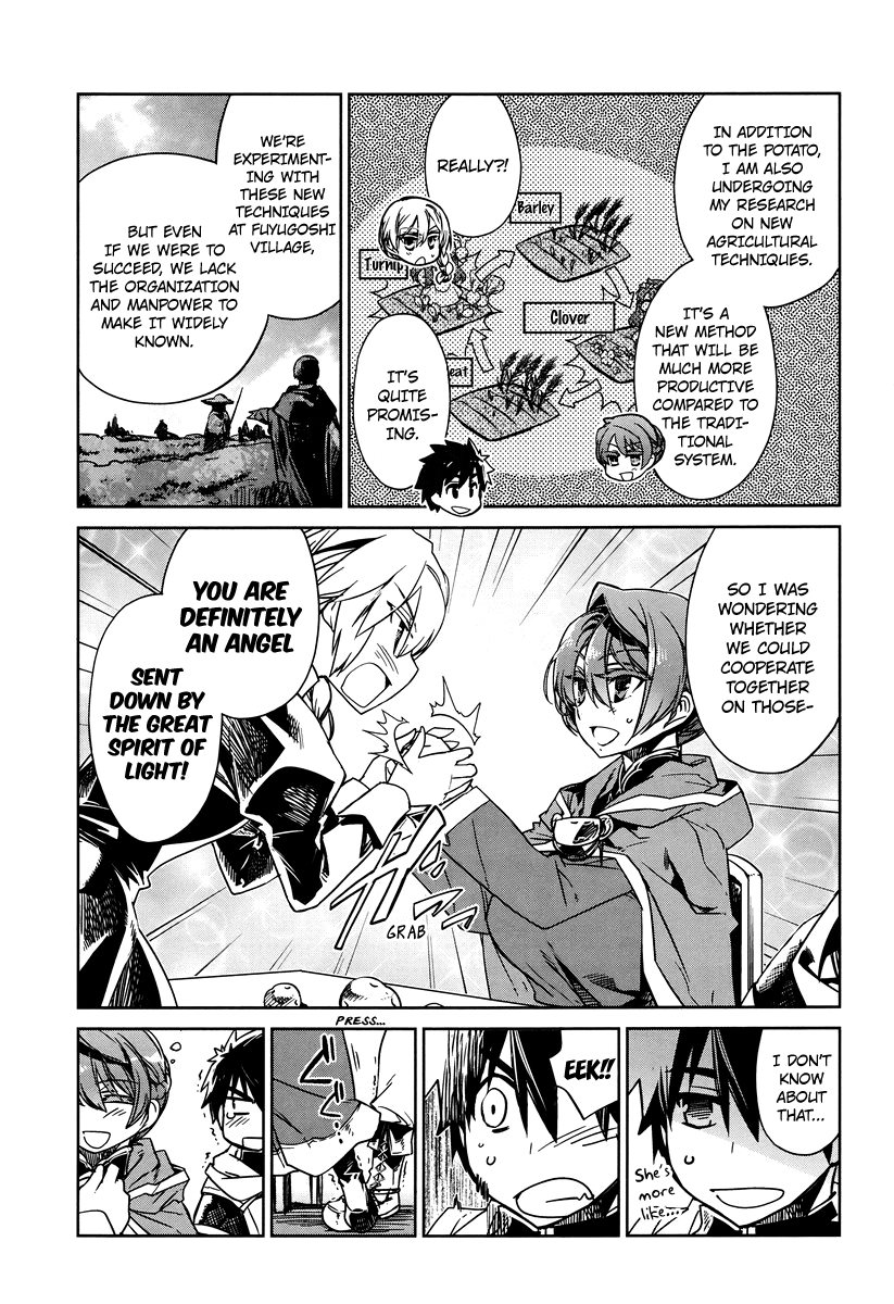 Maoyuu Maou Yuusha - "Kono Watashi no Mono Tonare, Yuusha yo" "Kotowaru!" Chapter 4 page 15 - Chapter 4: Where Have You Been Wander Around Until Now?