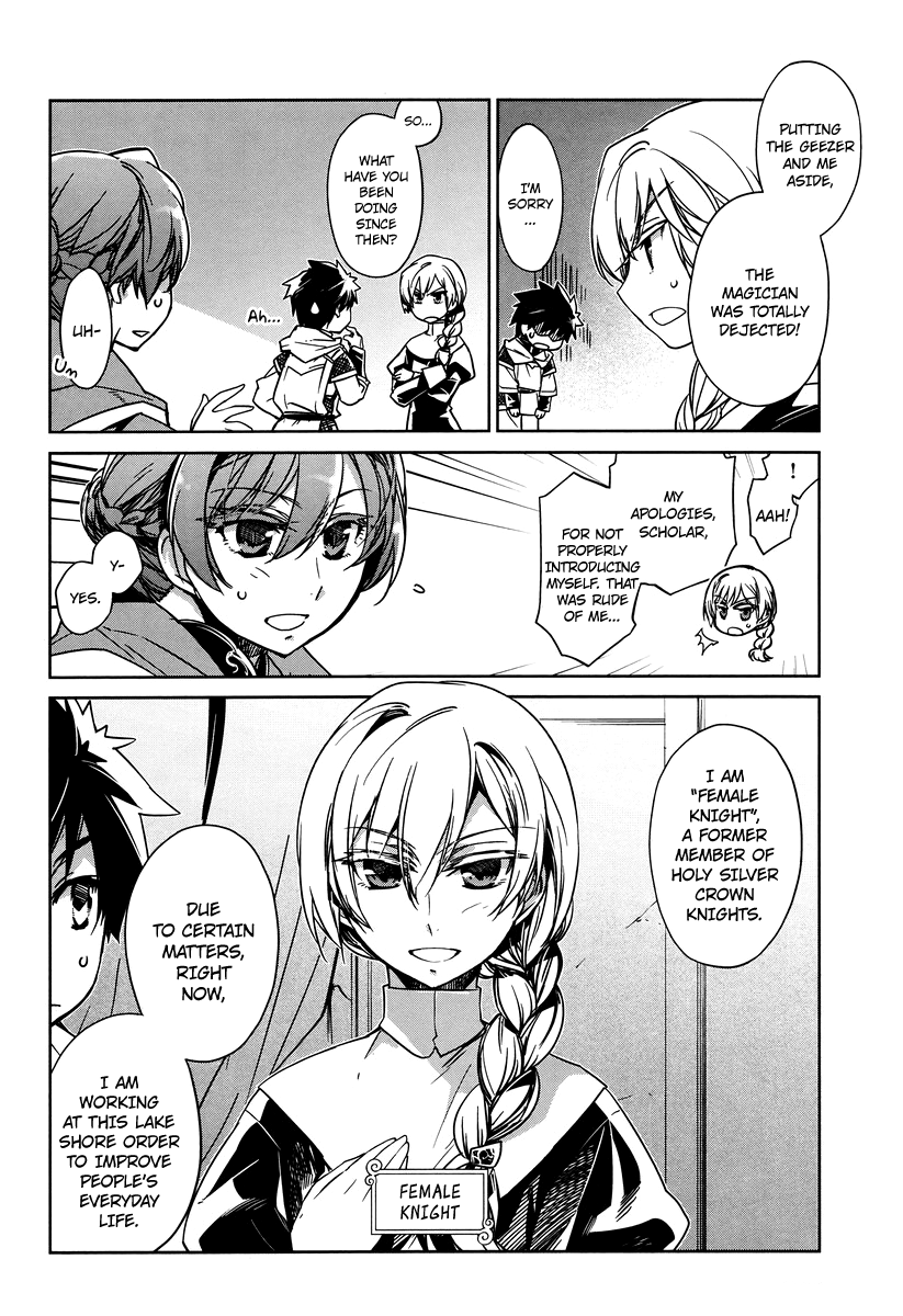 Maoyuu Maou Yuusha - "Kono Watashi no Mono Tonare, Yuusha yo" "Kotowaru!" Chapter 4 page 6 - Chapter 4: Where Have You Been Wander Around Until Now?