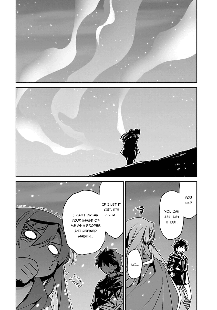 Maoyuu Maou Yuusha - "Kono Watashi no Mono Tonare, Yuusha yo" "Kotowaru!" Chapter 40 page 47 - Chapter 40: We Can't Lose