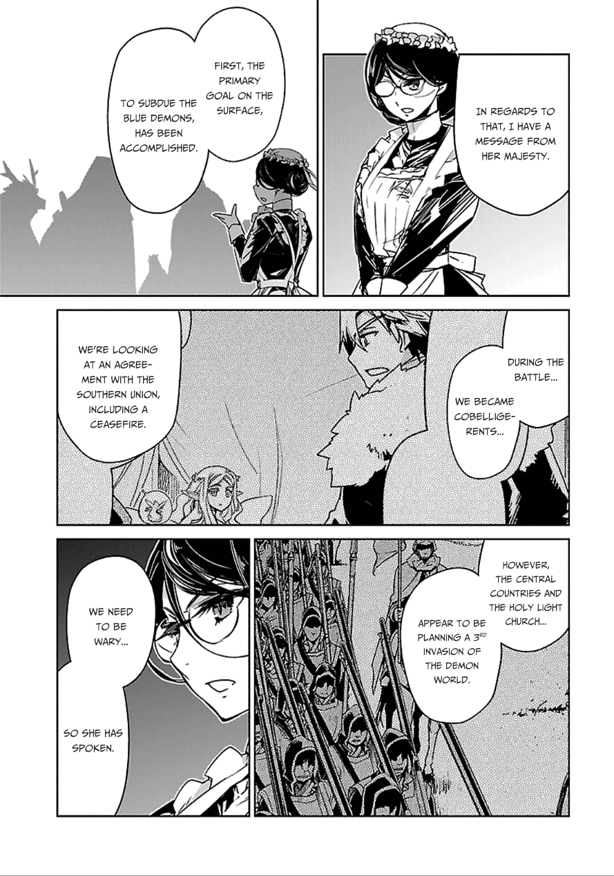 Maoyuu Maou Yuusha - "Kono Watashi no Mono Tonare, Yuusha yo" "Kotowaru!" Chapter 40 page 6 - Chapter 40: We Can't Lose
