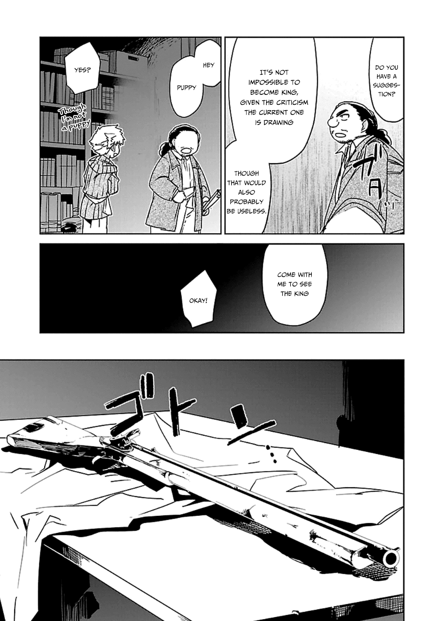 Maoyuu Maou Yuusha - "Kono Watashi no Mono Tonare, Yuusha yo" "Kotowaru!" Chapter 41 page 21 - Chapter 41: I Did Not Fall in Love With the Hero So You Would Save Me