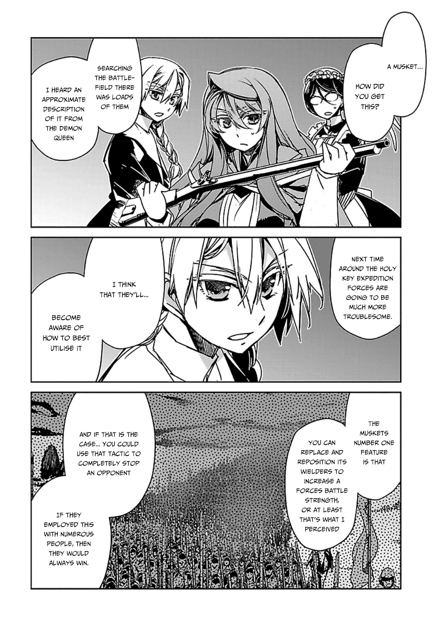 Maoyuu Maou Yuusha - "Kono Watashi no Mono Tonare, Yuusha yo" "Kotowaru!" Chapter 41 page 22 - Chapter 41: I Did Not Fall in Love With the Hero So You Would Save Me