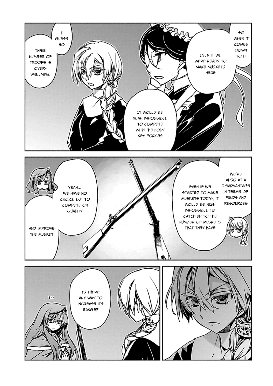 Maoyuu Maou Yuusha - "Kono Watashi no Mono Tonare, Yuusha yo" "Kotowaru!" Chapter 41 page 23 - Chapter 41: I Did Not Fall in Love With the Hero So You Would Save Me