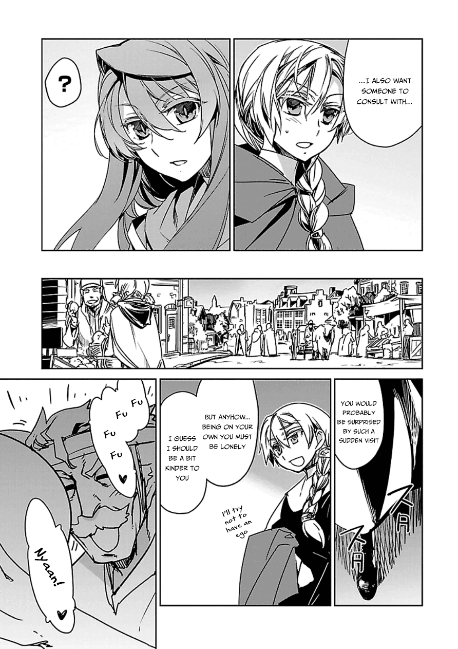 Maoyuu Maou Yuusha - "Kono Watashi no Mono Tonare, Yuusha yo" "Kotowaru!" Chapter 41 page 25 - Chapter 41: I Did Not Fall in Love With the Hero So You Would Save Me