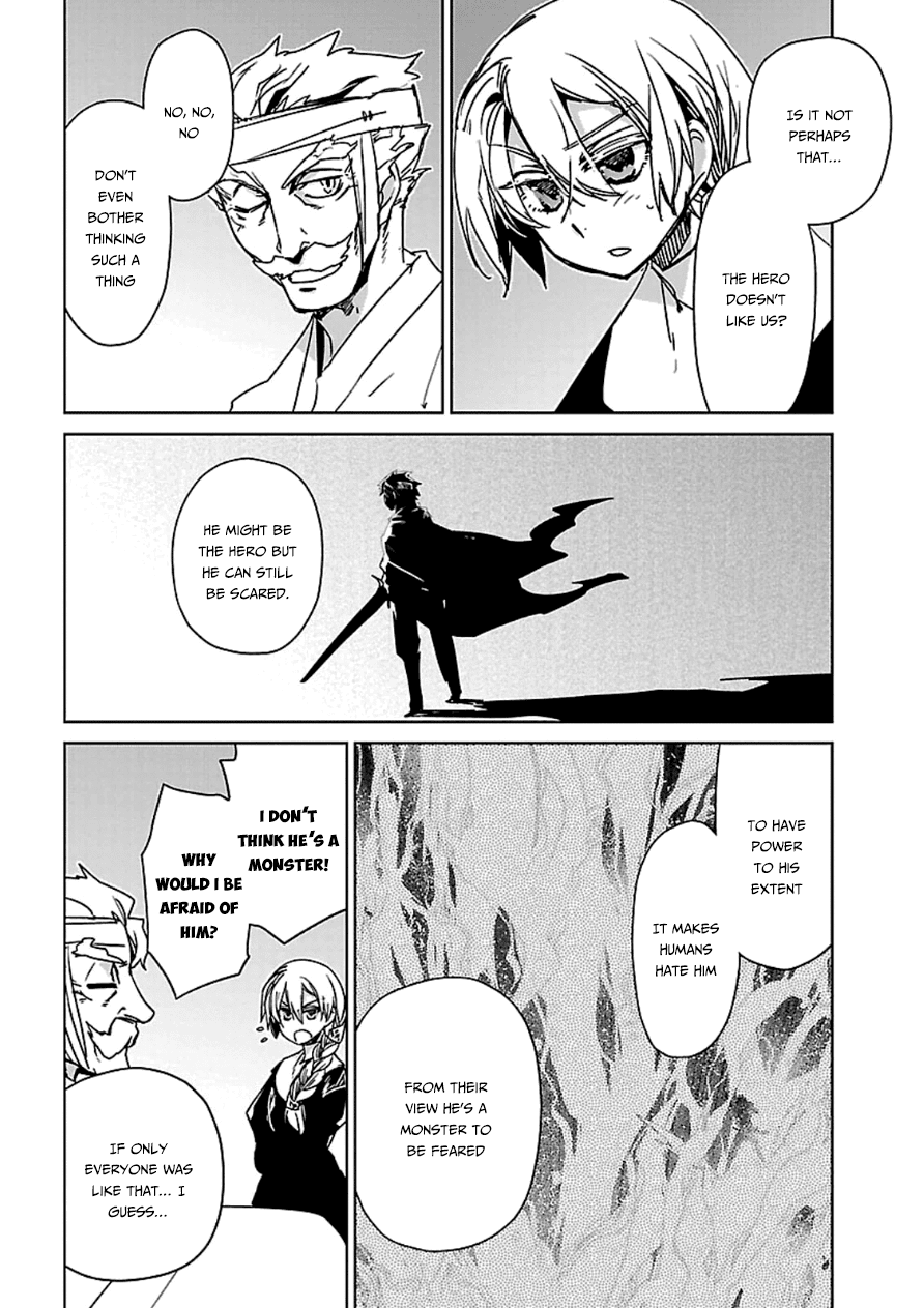 Maoyuu Maou Yuusha - "Kono Watashi no Mono Tonare, Yuusha yo" "Kotowaru!" Chapter 41 page 28 - Chapter 41: I Did Not Fall in Love With the Hero So You Would Save Me