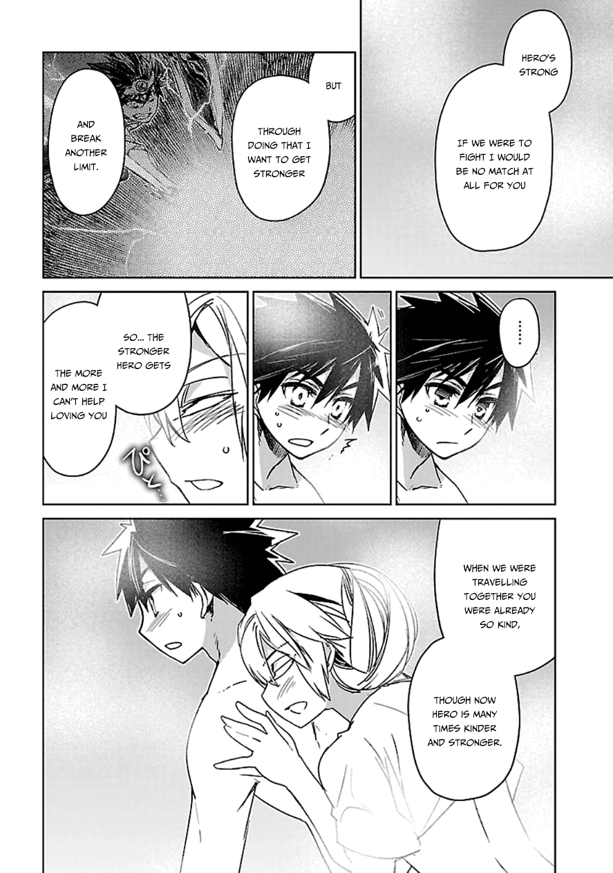 Maoyuu Maou Yuusha - "Kono Watashi no Mono Tonare, Yuusha yo" "Kotowaru!" Chapter 41 page 38 - Chapter 41: I Did Not Fall in Love With the Hero So You Would Save Me