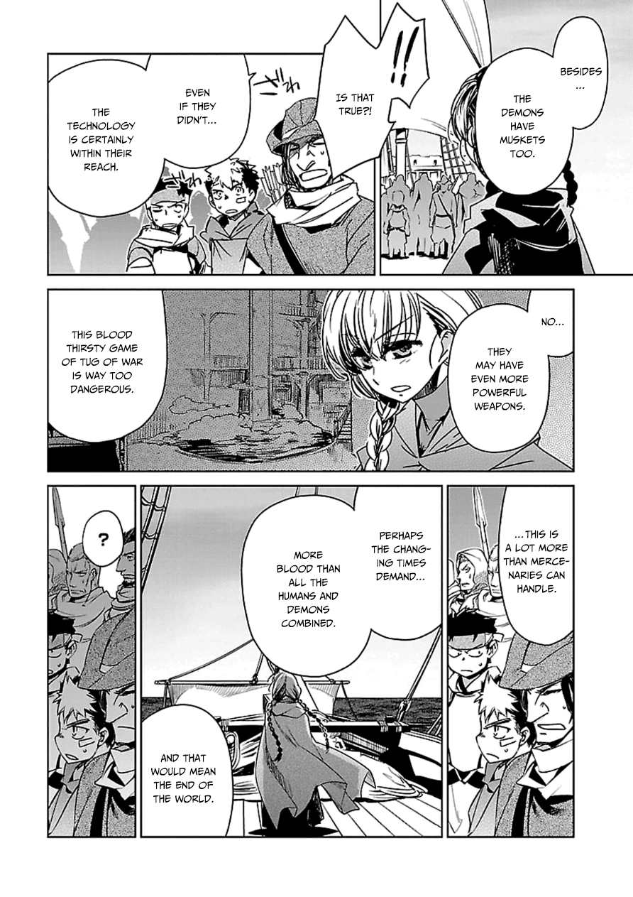Maoyuu Maou Yuusha - "Kono Watashi no Mono Tonare, Yuusha yo" "Kotowaru!" Chapter 43 page 12 - Chapter 43: This City... is Important to Me