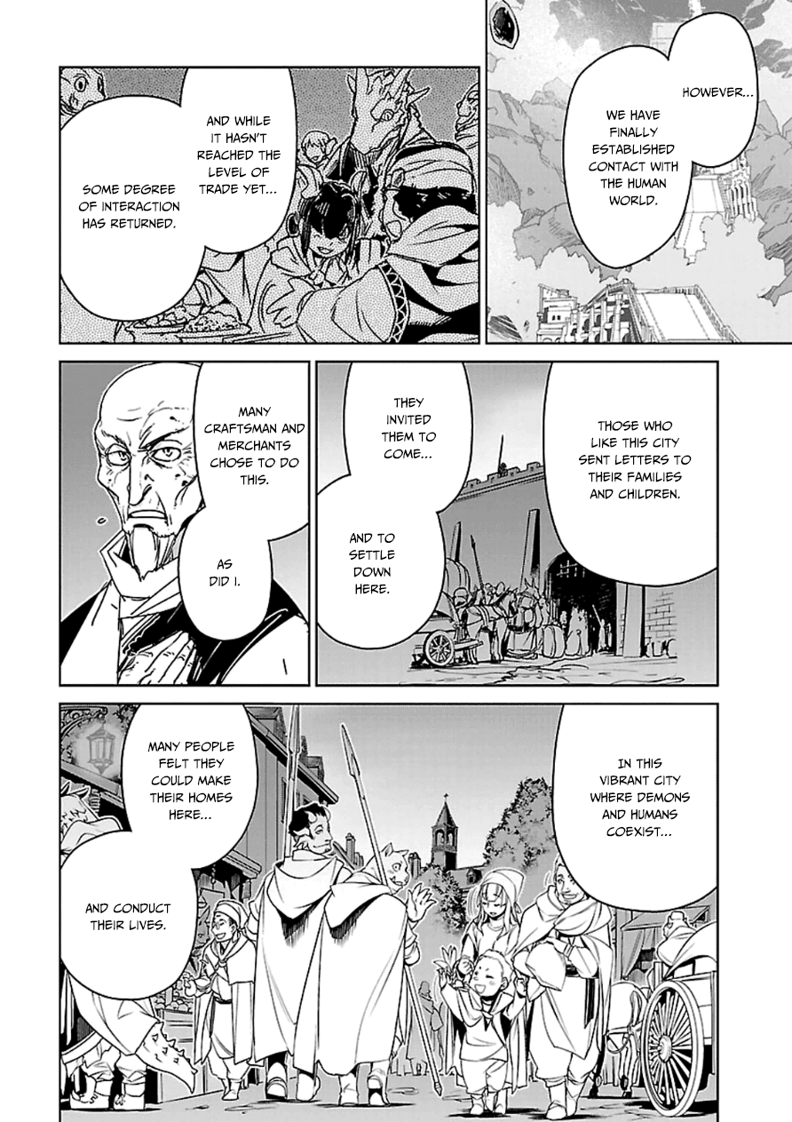 Maoyuu Maou Yuusha - "Kono Watashi no Mono Tonare, Yuusha yo" "Kotowaru!" Chapter 43 page 36 - Chapter 43: This City... is Important to Me