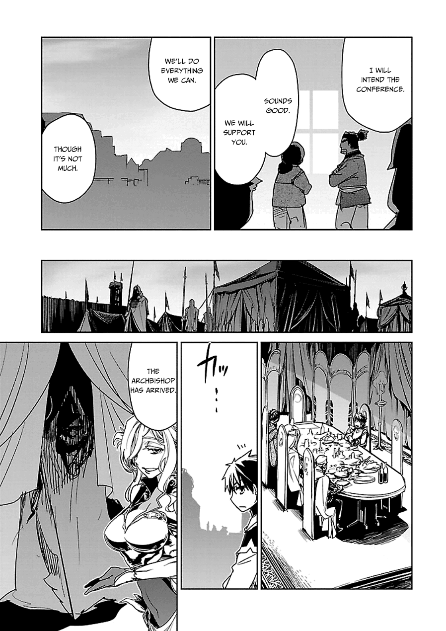 Maoyuu Maou Yuusha - "Kono Watashi no Mono Tonare, Yuusha yo" "Kotowaru!" Chapter 44 page 22 - Chapter 44: Ball of Light