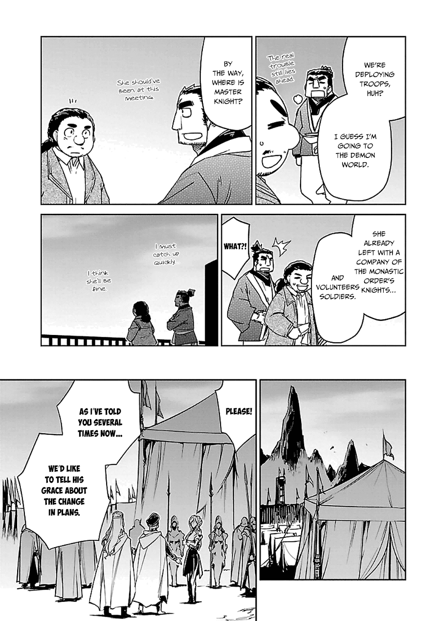 Maoyuu Maou Yuusha - "Kono Watashi no Mono Tonare, Yuusha yo" "Kotowaru!" Chapter 44 page 36 - Chapter 44: Ball of Light