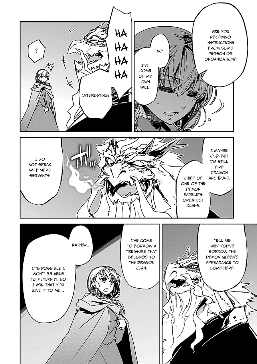 Maoyuu Maou Yuusha - "Kono Watashi no Mono Tonare, Yuusha yo" "Kotowaru!" Chapter 44 page 49 - Chapter 44: Ball of Light