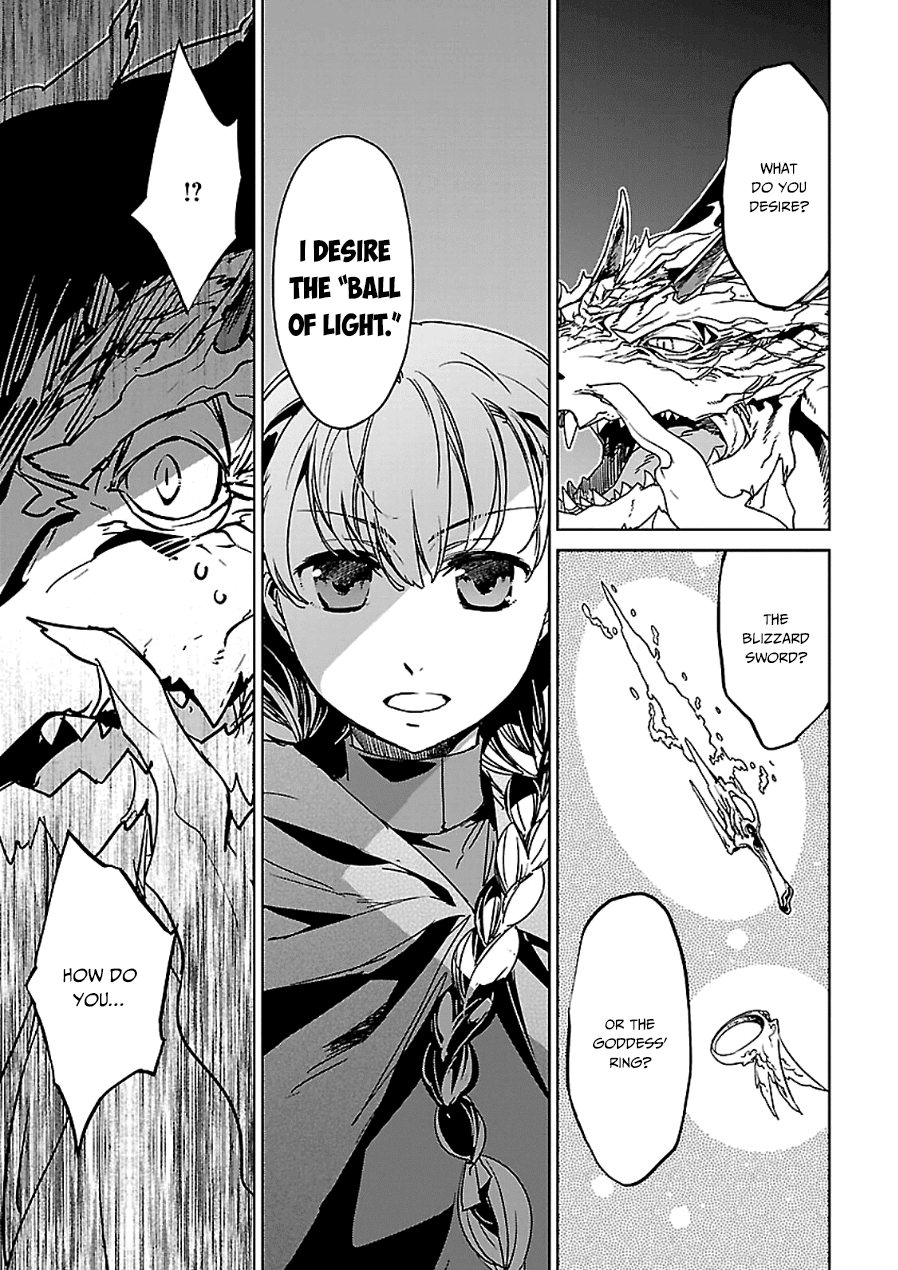 Maoyuu Maou Yuusha - "Kono Watashi no Mono Tonare, Yuusha yo" "Kotowaru!" Chapter 44 page 50 - Chapter 44: Ball of Light