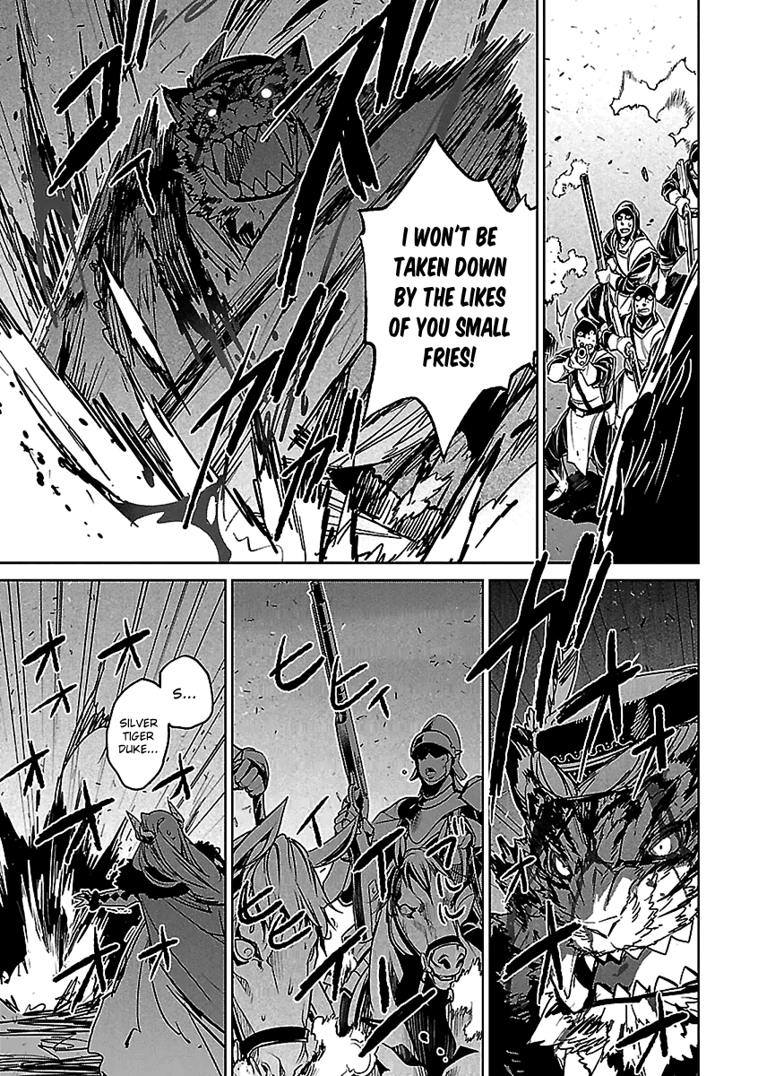 Maoyuu Maou Yuusha - "Kono Watashi no Mono Tonare, Yuusha yo" "Kotowaru!" Chapter 46 page 18 - Chapter 46: In the Name of Those Who Won't Return