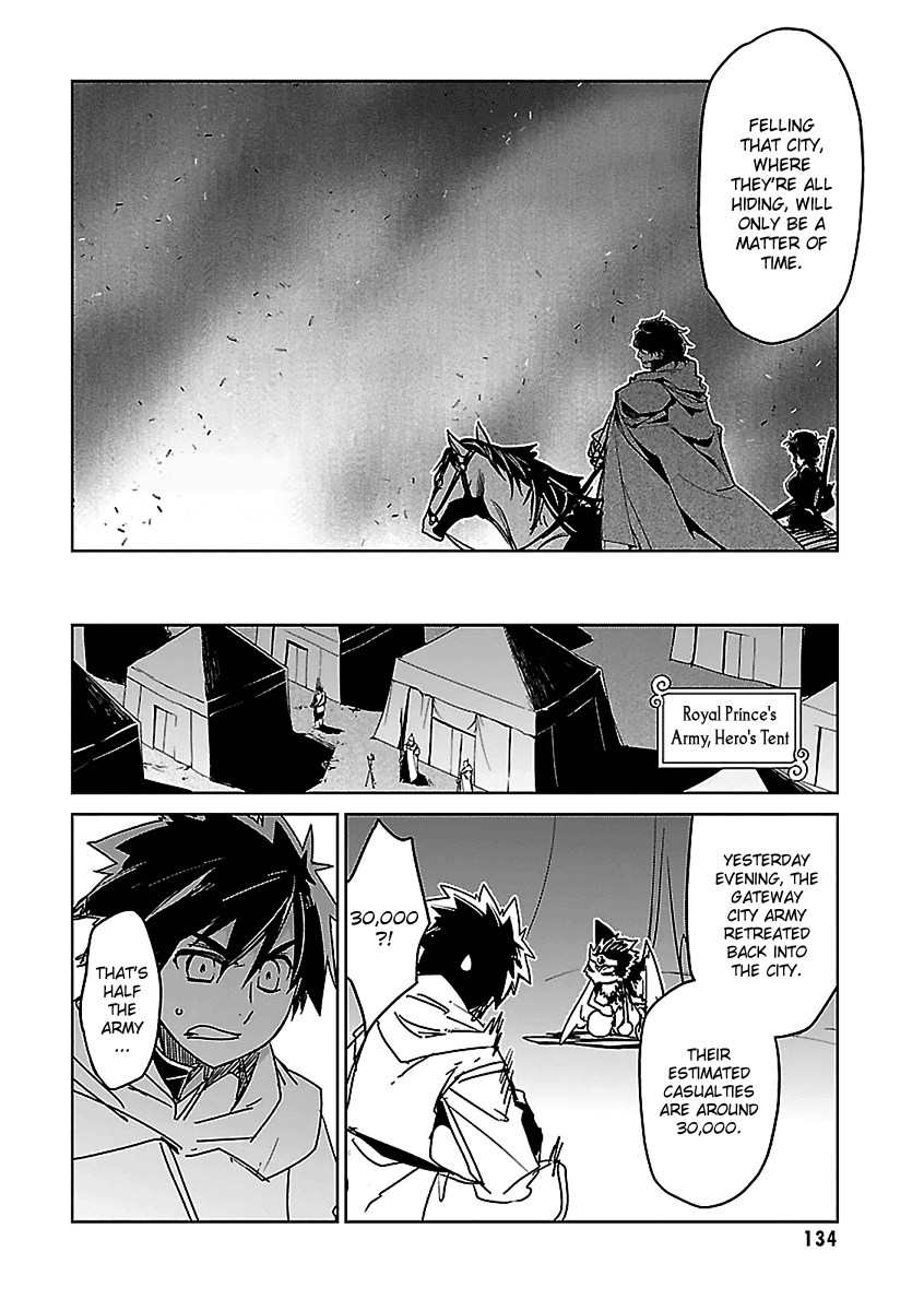 Maoyuu Maou Yuusha - "Kono Watashi no Mono Tonare, Yuusha yo" "Kotowaru!" Chapter 46 page 29 - Chapter 46: In the Name of Those Who Won't Return