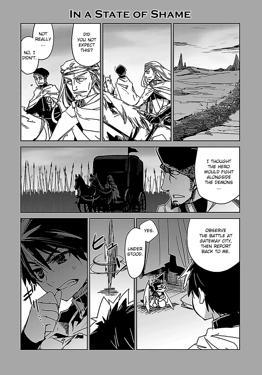Maoyuu Maou Yuusha - "Kono Watashi no Mono Tonare, Yuusha yo" "Kotowaru!" Chapter 46 page 3 - Chapter 46: In the Name of Those Who Won't Return