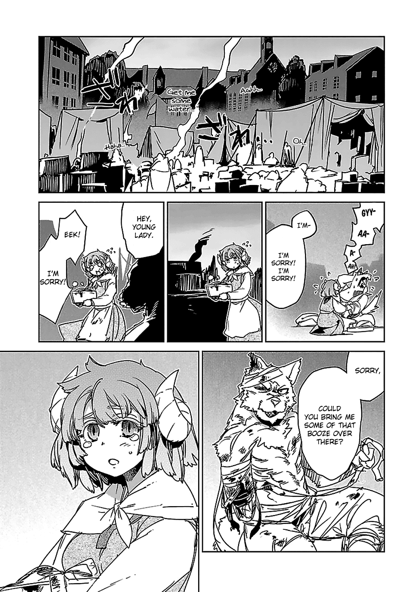 Maoyuu Maou Yuusha - "Kono Watashi no Mono Tonare, Yuusha yo" "Kotowaru!" Chapter 46 page 38 - Chapter 46: In the Name of Those Who Won't Return