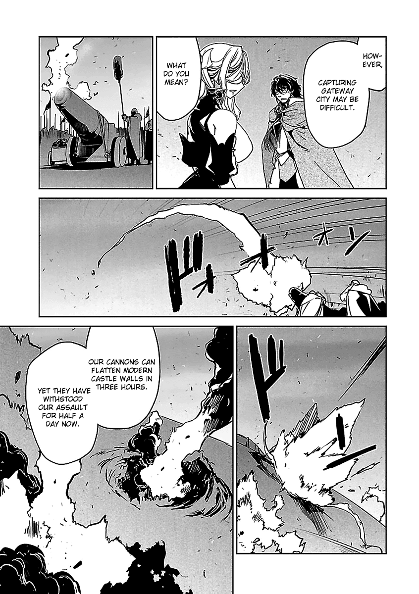Maoyuu Maou Yuusha - "Kono Watashi no Mono Tonare, Yuusha yo" "Kotowaru!" Chapter 46 page 44 - Chapter 46: In the Name of Those Who Won't Return