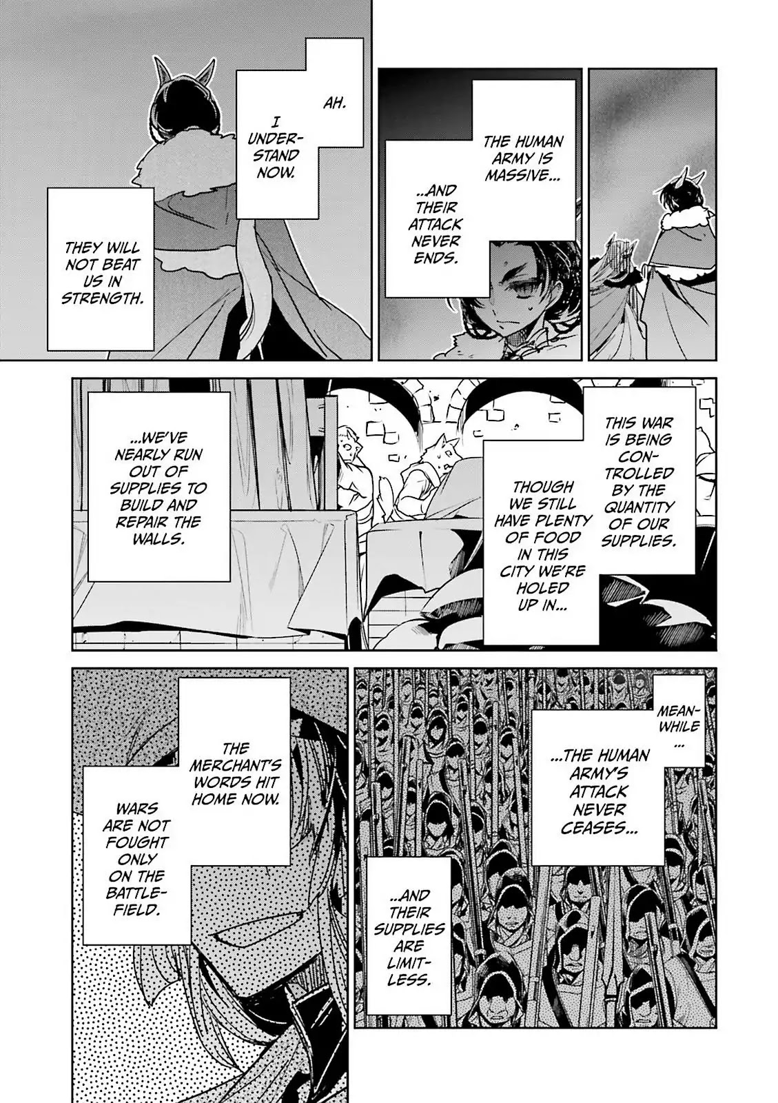 Maoyuu Maou Yuusha - "Kono Watashi no Mono Tonare, Yuusha yo" "Kotowaru!" Chapter 48 page 19 - Chapter 48: For Tomorrow
