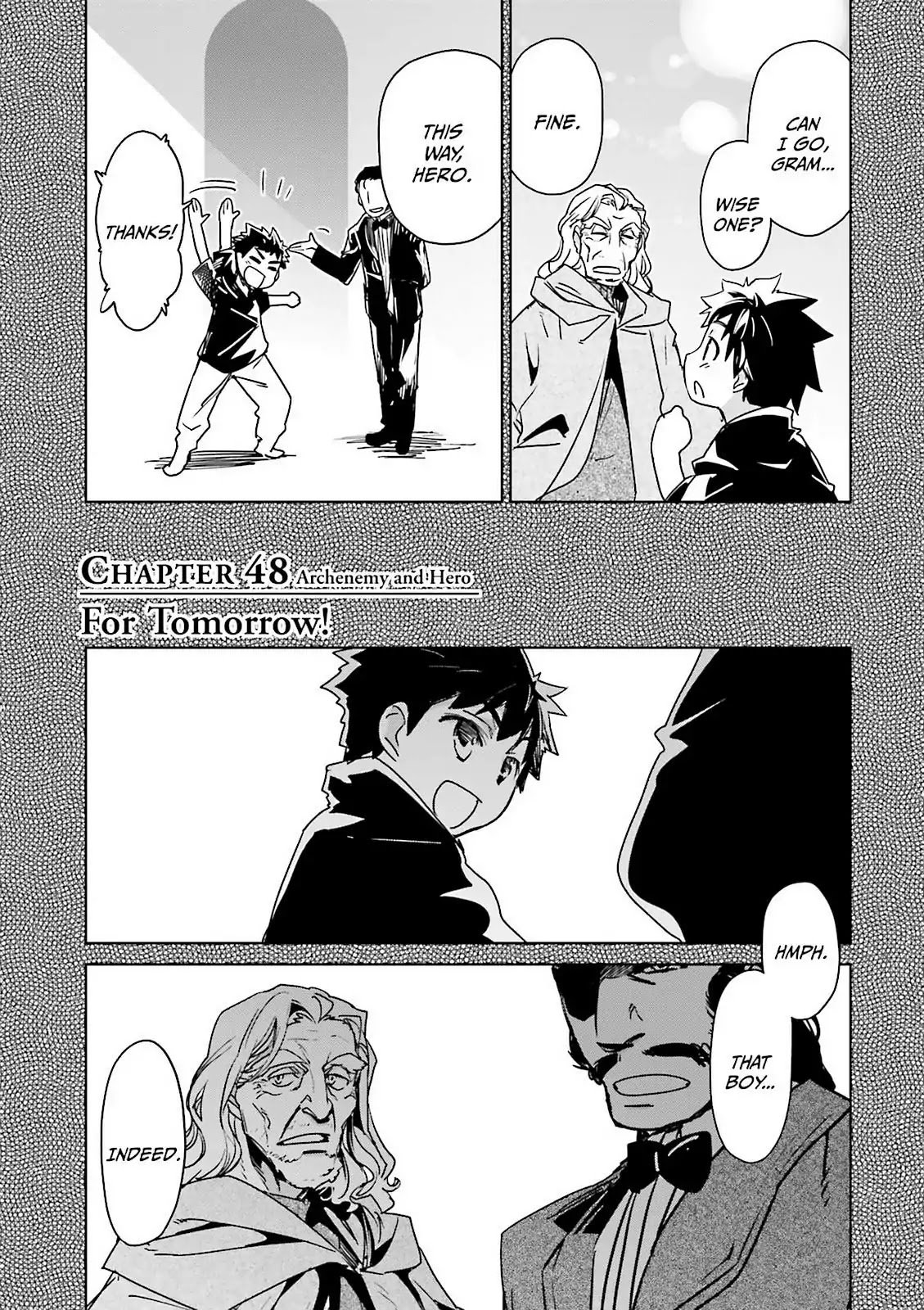 Maoyuu Maou Yuusha - "Kono Watashi no Mono Tonare, Yuusha yo" "Kotowaru!" Chapter 48 page 3 - Chapter 48: For Tomorrow