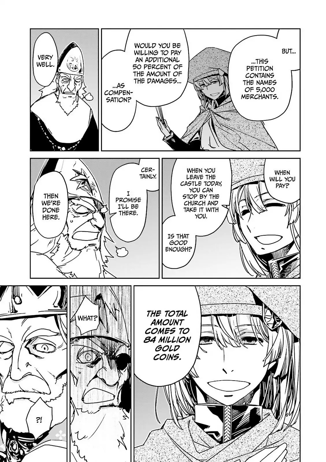 Maoyuu Maou Yuusha - "Kono Watashi no Mono Tonare, Yuusha yo" "Kotowaru!" Chapter 48 page 39 - Chapter 48: For Tomorrow