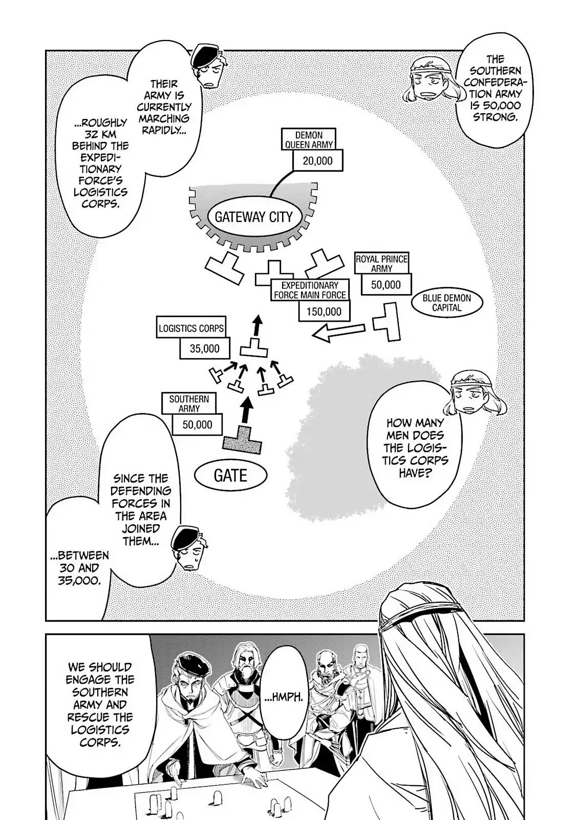 Maoyuu Maou Yuusha - "Kono Watashi no Mono Tonare, Yuusha yo" "Kotowaru!" Chapter 49 page 36 - Chapter 49: Have Hope For Your Story That Will Someday Begin