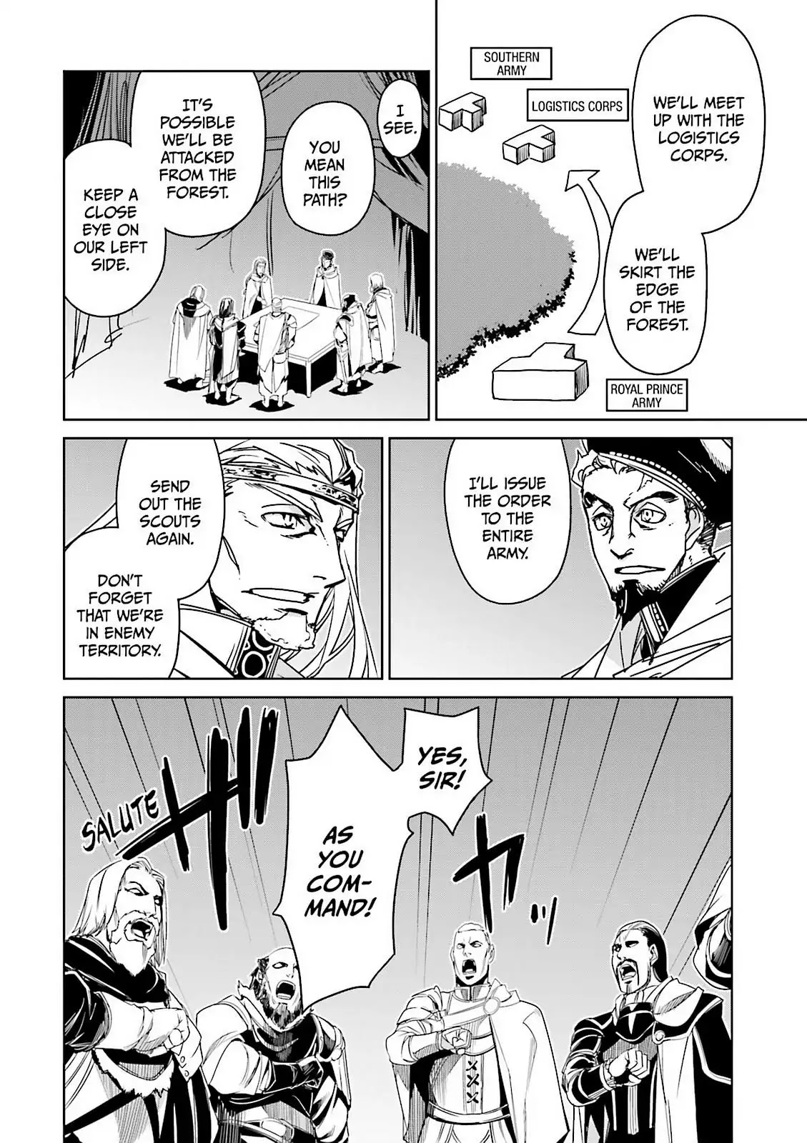 Maoyuu Maou Yuusha - "Kono Watashi no Mono Tonare, Yuusha yo" "Kotowaru!" Chapter 49 page 40 - Chapter 49: Have Hope For Your Story That Will Someday Begin