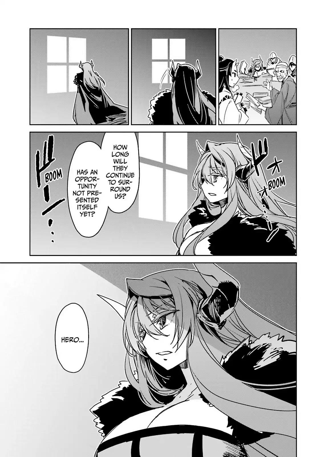 Maoyuu Maou Yuusha - "Kono Watashi no Mono Tonare, Yuusha yo" "Kotowaru!" Chapter 49 page 43 - Chapter 49: Have Hope For Your Story That Will Someday Begin
