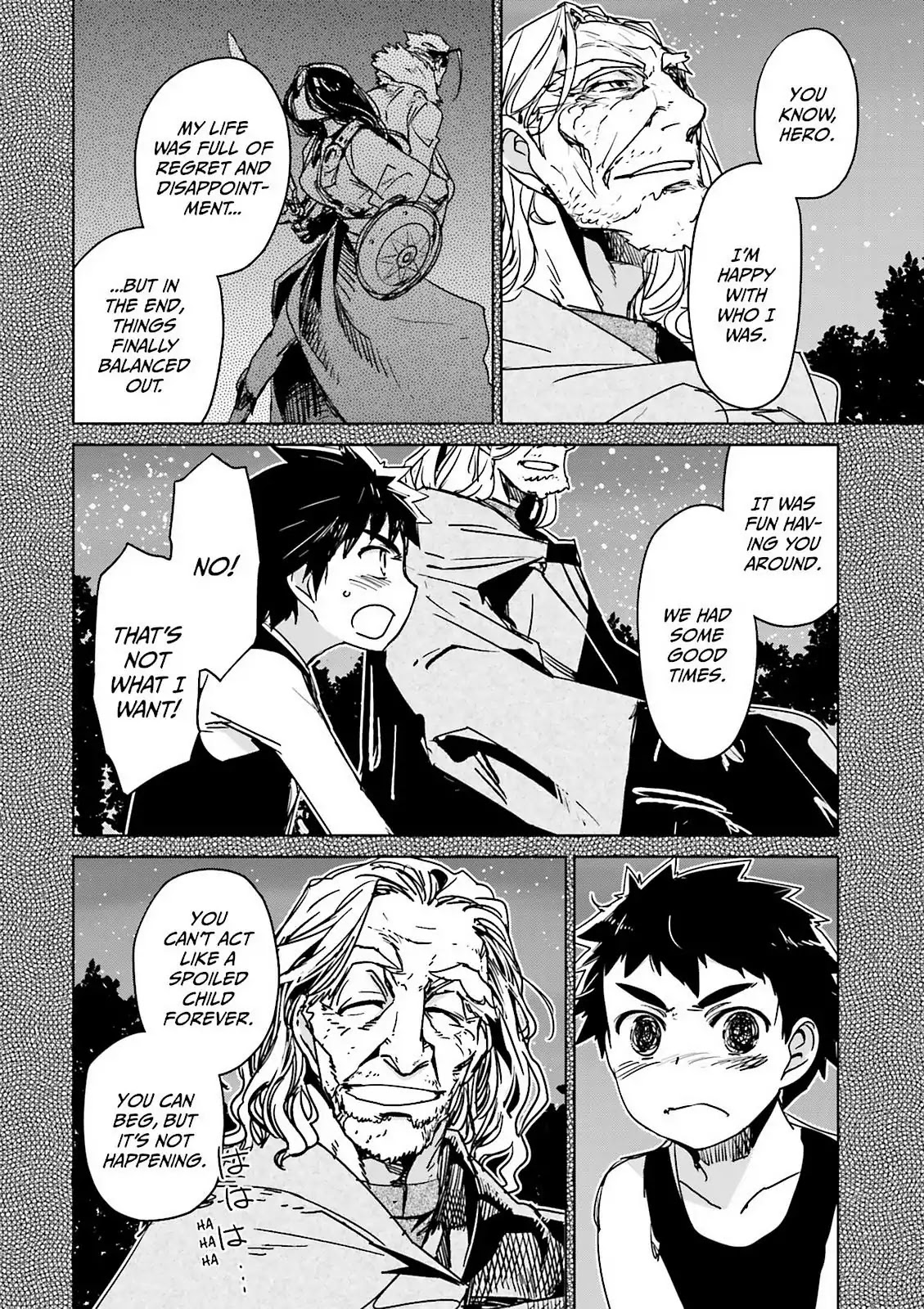 Maoyuu Maou Yuusha - "Kono Watashi no Mono Tonare, Yuusha yo" "Kotowaru!" Chapter 49 page 48 - Chapter 49: Have Hope For Your Story That Will Someday Begin