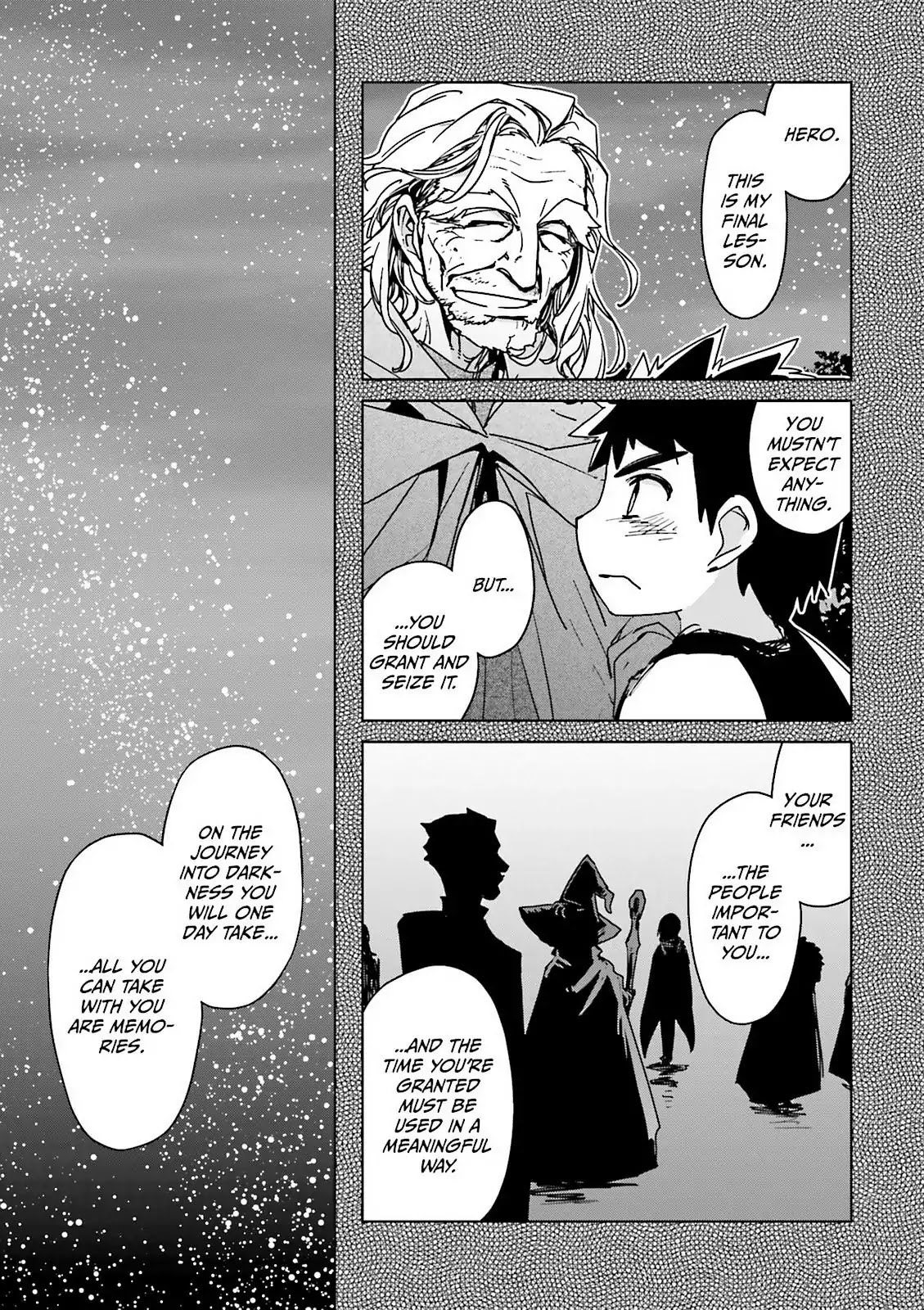 Maoyuu Maou Yuusha - "Kono Watashi no Mono Tonare, Yuusha yo" "Kotowaru!" Chapter 49 page 49 - Chapter 49: Have Hope For Your Story That Will Someday Begin