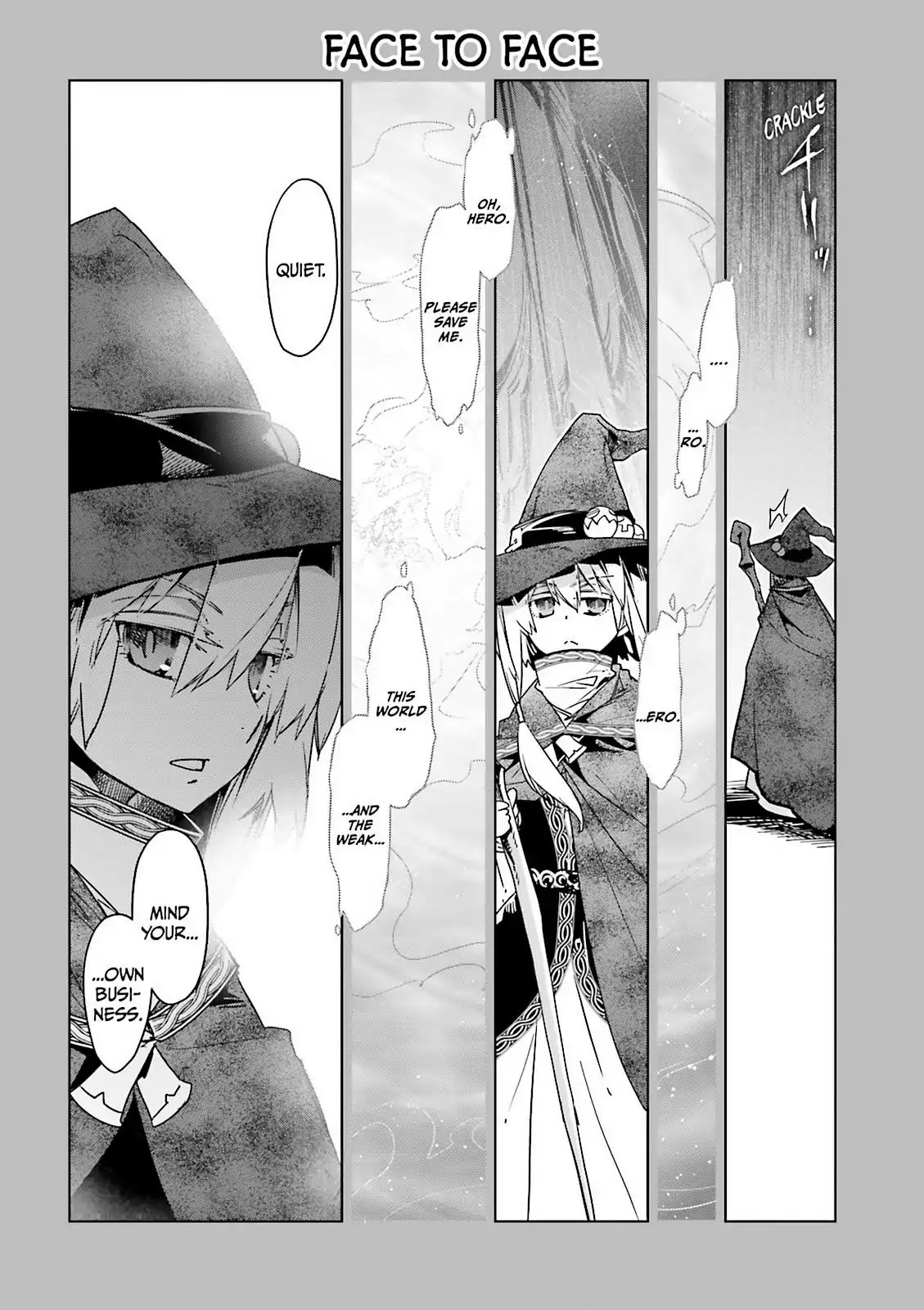 Maoyuu Maou Yuusha - "Kono Watashi no Mono Tonare, Yuusha yo" "Kotowaru!" Chapter 49 page 53 - Chapter 49: Have Hope For Your Story That Will Someday Begin