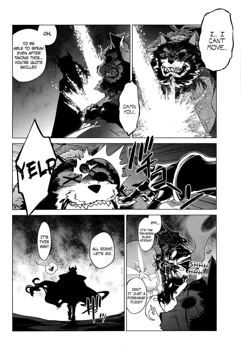 Maoyuu Maou Yuusha - "Kono Watashi no Mono Tonare, Yuusha yo" "Kotowaru!" Chapter 5 page 10 - Chapter 5: I Am the Black Knight!
