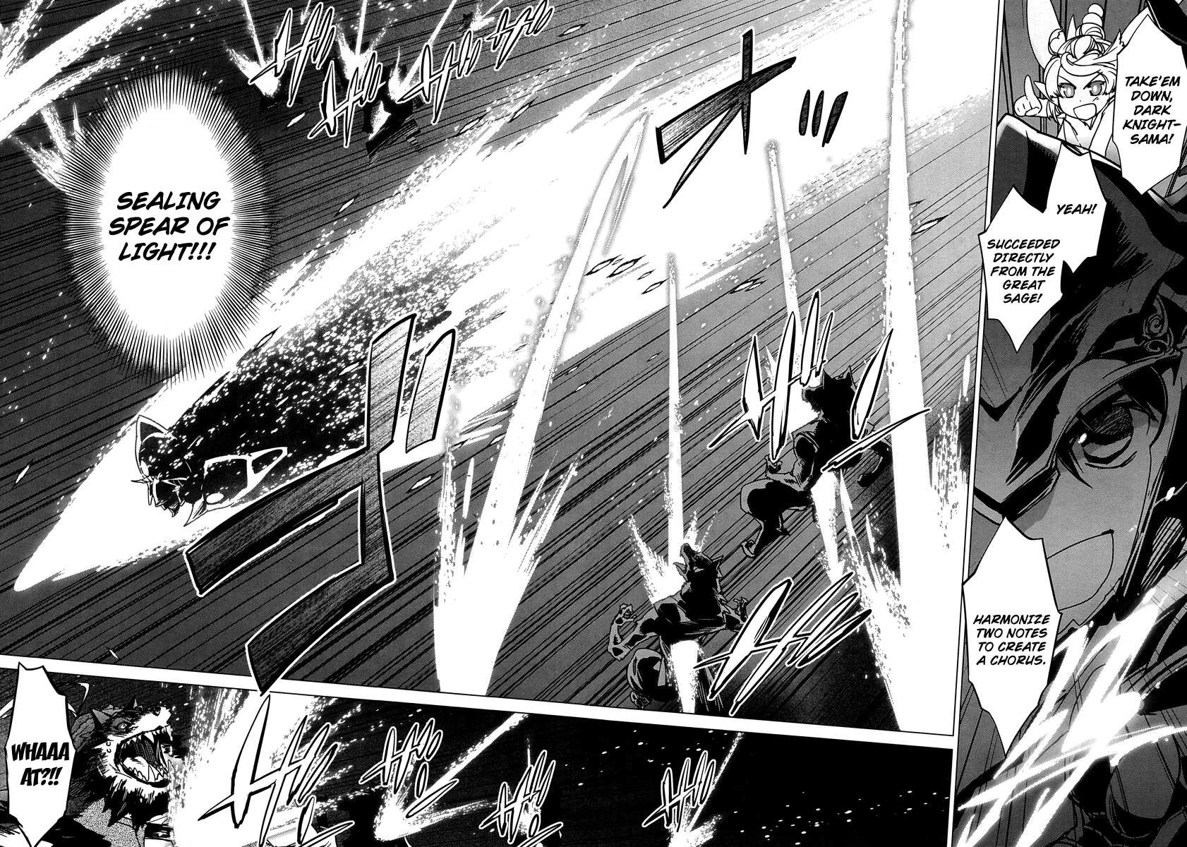 Maoyuu Maou Yuusha - "Kono Watashi no Mono Tonare, Yuusha yo" "Kotowaru!" Chapter 5 page 9 - Chapter 5: I Am the Black Knight!