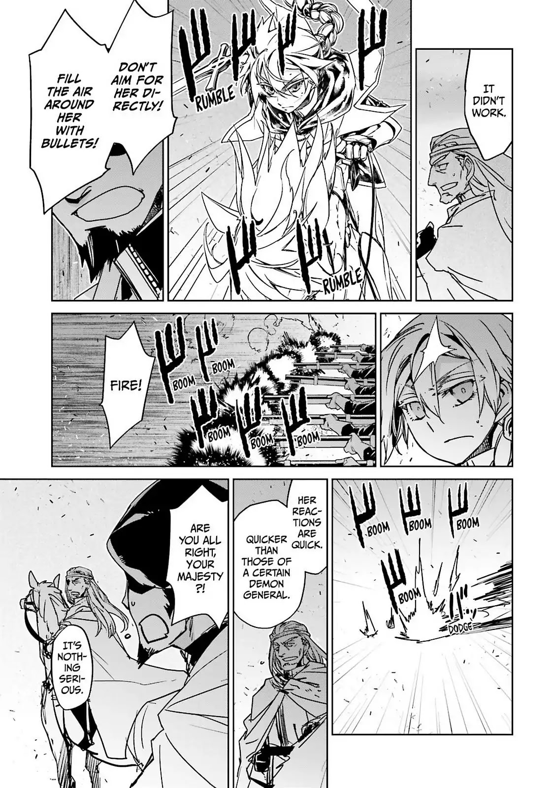 Maoyuu Maou Yuusha - "Kono Watashi no Mono Tonare, Yuusha yo" "Kotowaru!" Chapter 50 page 32 - Chapter 50: There is Only One Answer: Peace
