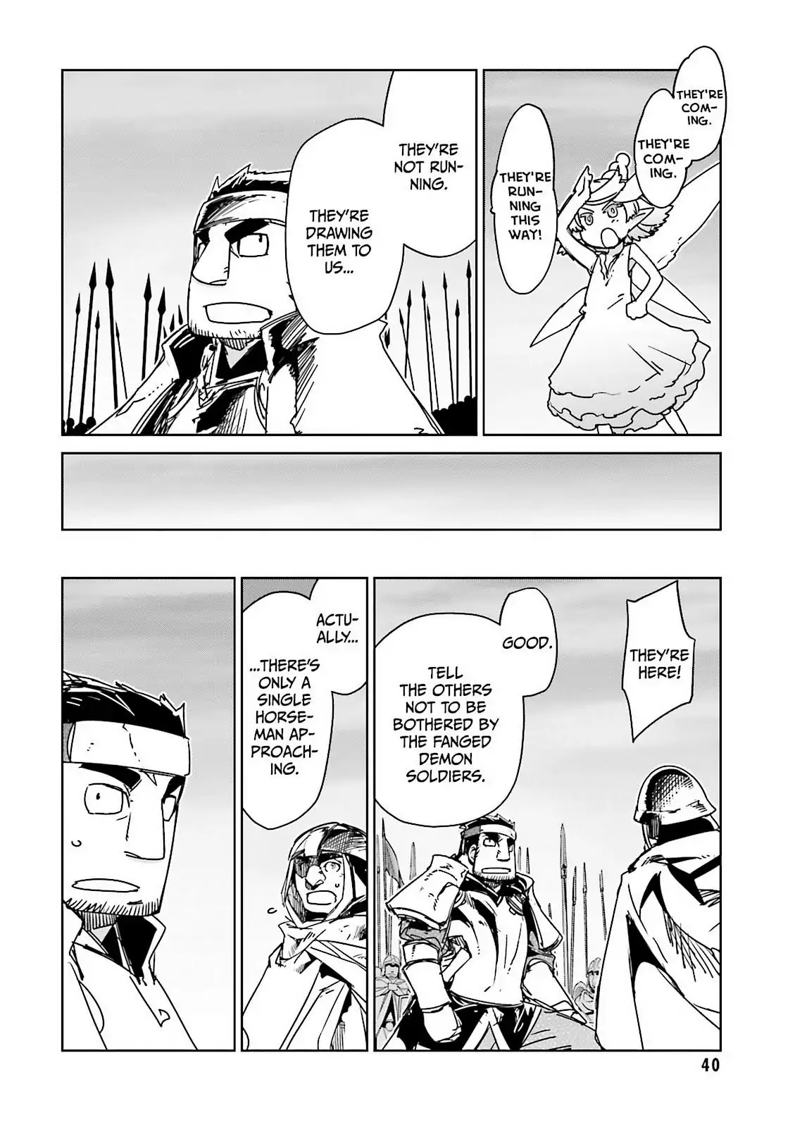 Maoyuu Maou Yuusha - "Kono Watashi no Mono Tonare, Yuusha yo" "Kotowaru!" Chapter 50 page 37 - Chapter 50: There is Only One Answer: Peace