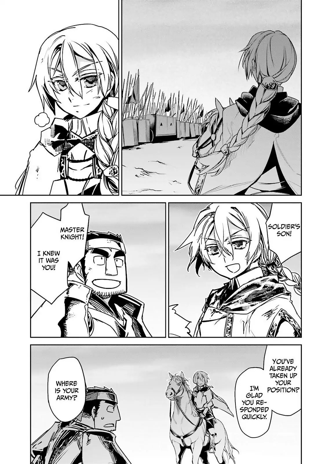 Maoyuu Maou Yuusha - "Kono Watashi no Mono Tonare, Yuusha yo" "Kotowaru!" Chapter 50 page 38 - Chapter 50: There is Only One Answer: Peace