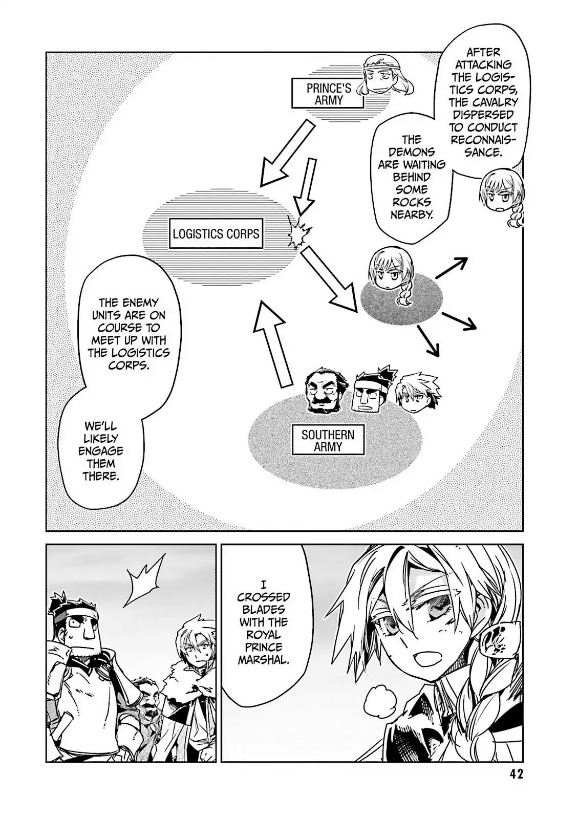 Maoyuu Maou Yuusha - "Kono Watashi no Mono Tonare, Yuusha yo" "Kotowaru!" Chapter 50 page 39 - Chapter 50: There is Only One Answer: Peace