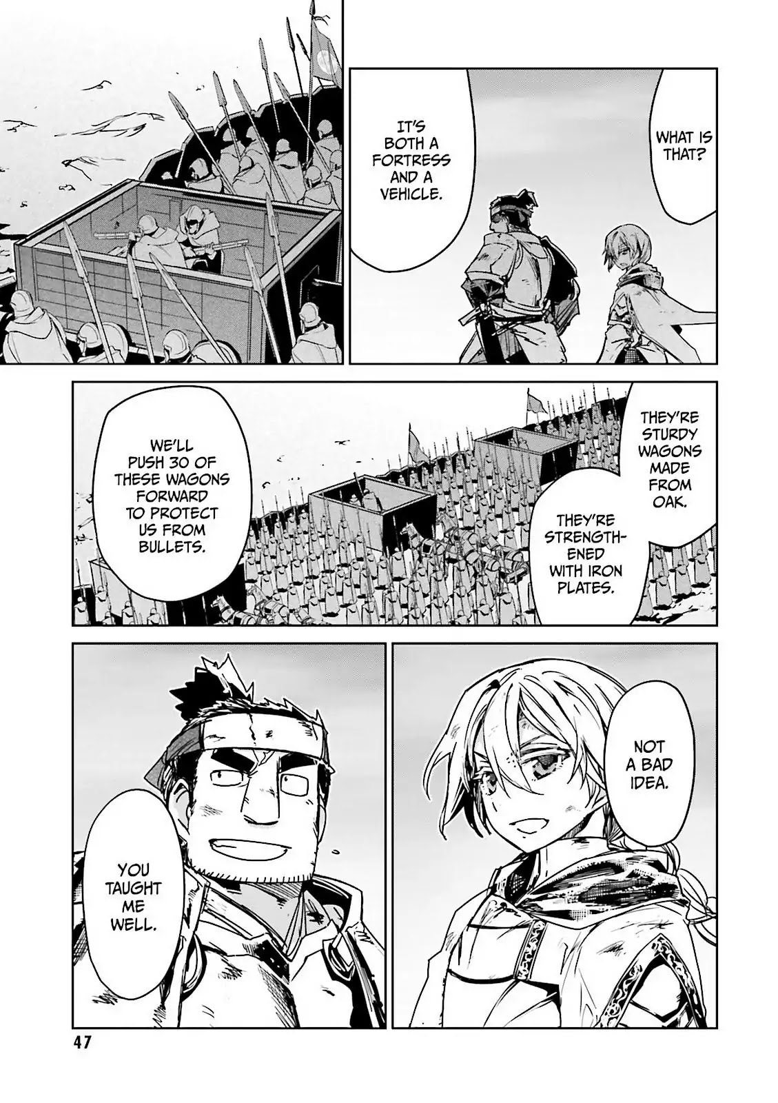 Maoyuu Maou Yuusha - "Kono Watashi no Mono Tonare, Yuusha yo" "Kotowaru!" Chapter 50 page 44 - Chapter 50: There is Only One Answer: Peace