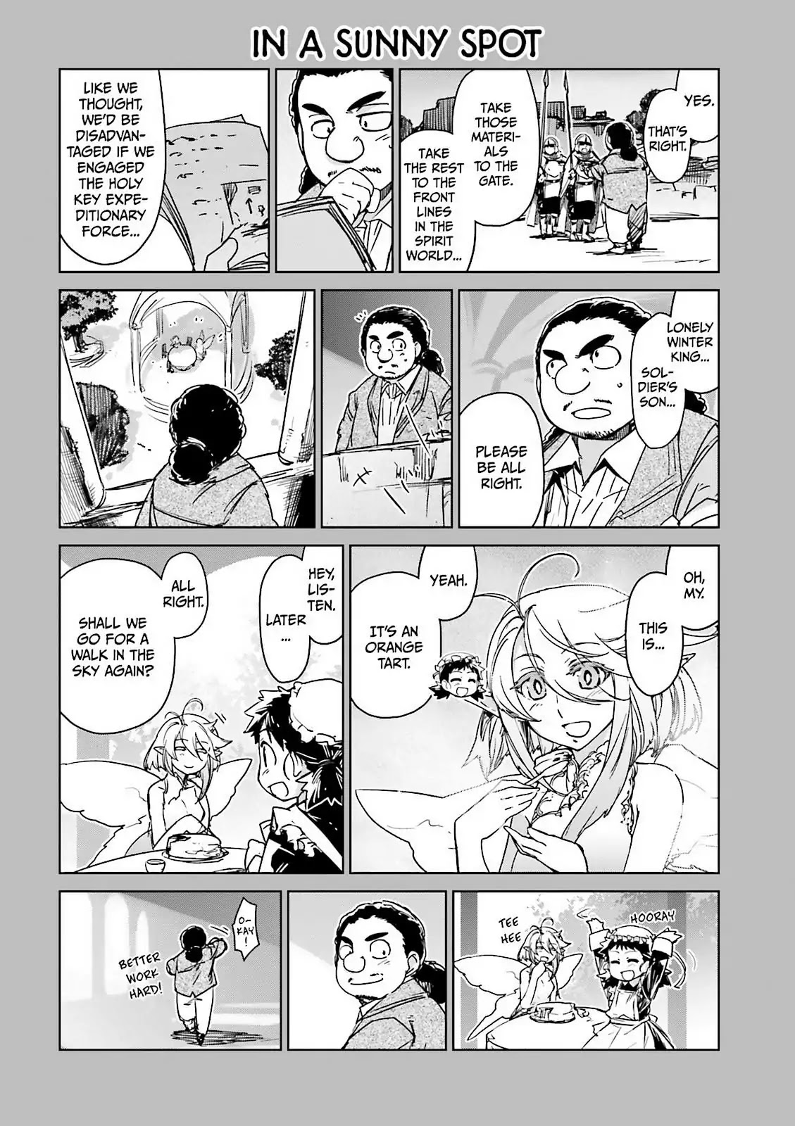 Maoyuu Maou Yuusha - "Kono Watashi no Mono Tonare, Yuusha yo" "Kotowaru!" Chapter 50 page 51 - Chapter 50: There is Only One Answer: Peace