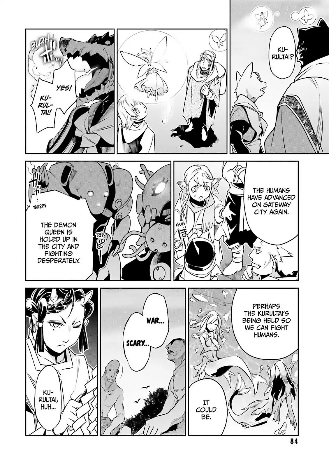 Maoyuu Maou Yuusha - "Kono Watashi no Mono Tonare, Yuusha yo" "Kotowaru!" Chapter 51 page 30 - Chapter 51: It's What the Spirit Wants