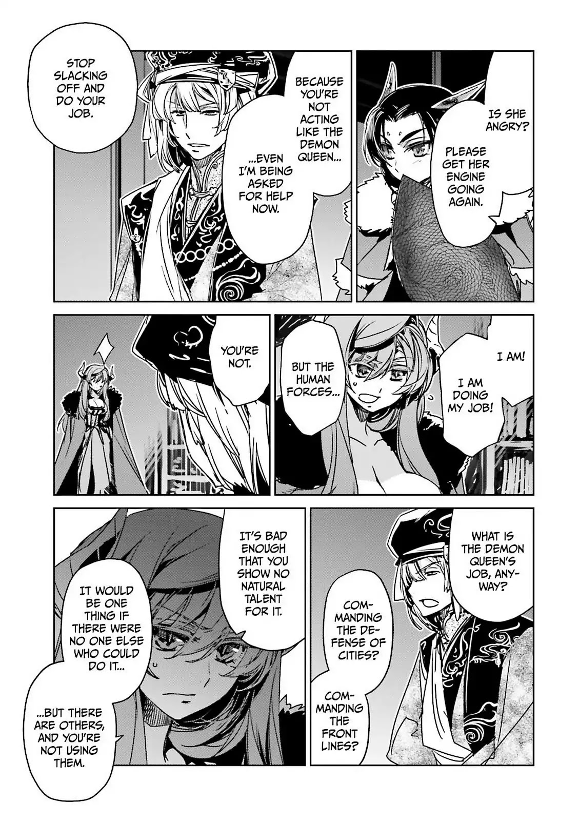 Maoyuu Maou Yuusha - "Kono Watashi no Mono Tonare, Yuusha yo" "Kotowaru!" Chapter 51 page 37 - Chapter 51: It's What the Spirit Wants