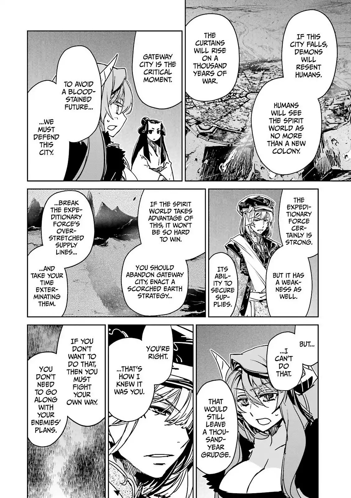 Maoyuu Maou Yuusha - "Kono Watashi no Mono Tonare, Yuusha yo" "Kotowaru!" Chapter 51 page 40 - Chapter 51: It's What the Spirit Wants