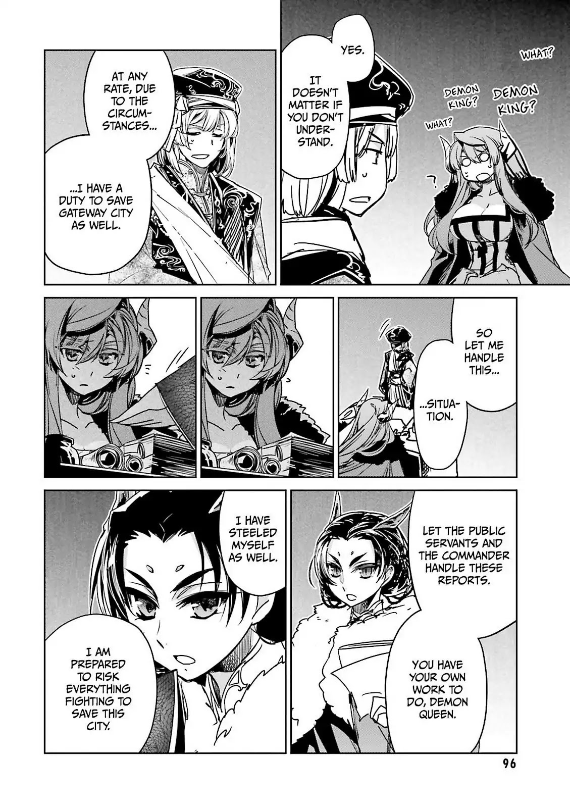 Maoyuu Maou Yuusha - "Kono Watashi no Mono Tonare, Yuusha yo" "Kotowaru!" Chapter 51 page 42 - Chapter 51: It's What the Spirit Wants