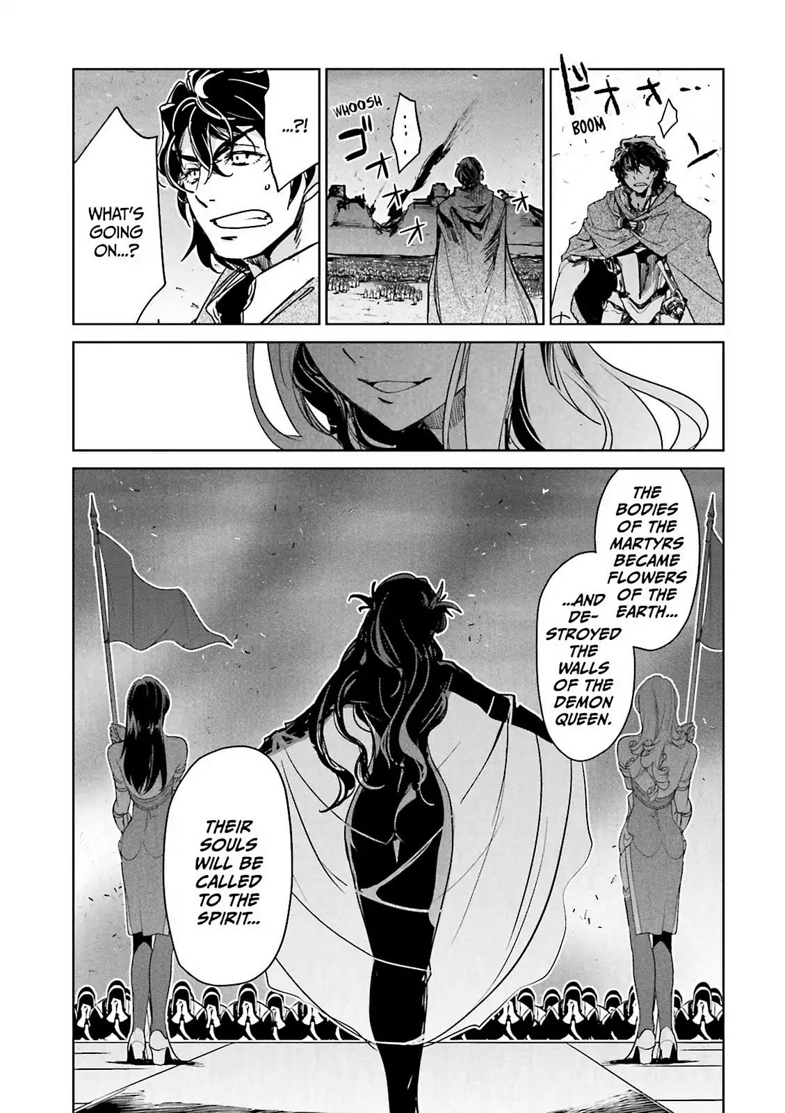 Maoyuu Maou Yuusha - "Kono Watashi no Mono Tonare, Yuusha yo" "Kotowaru!" Chapter 51 page 50 - Chapter 51: It's What the Spirit Wants