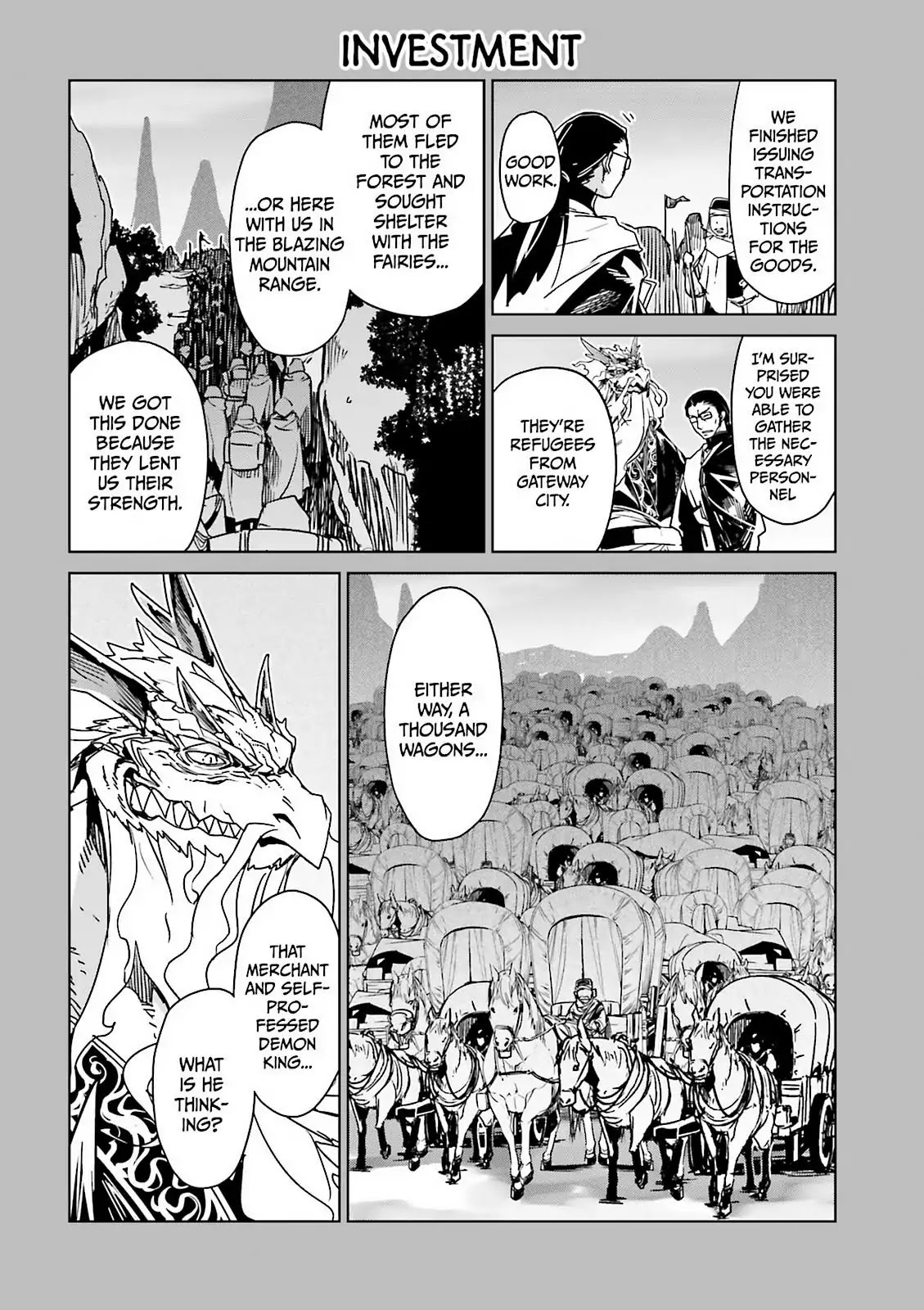Maoyuu Maou Yuusha - "Kono Watashi no Mono Tonare, Yuusha yo" "Kotowaru!" Chapter 51 page 57 - Chapter 51: It's What the Spirit Wants