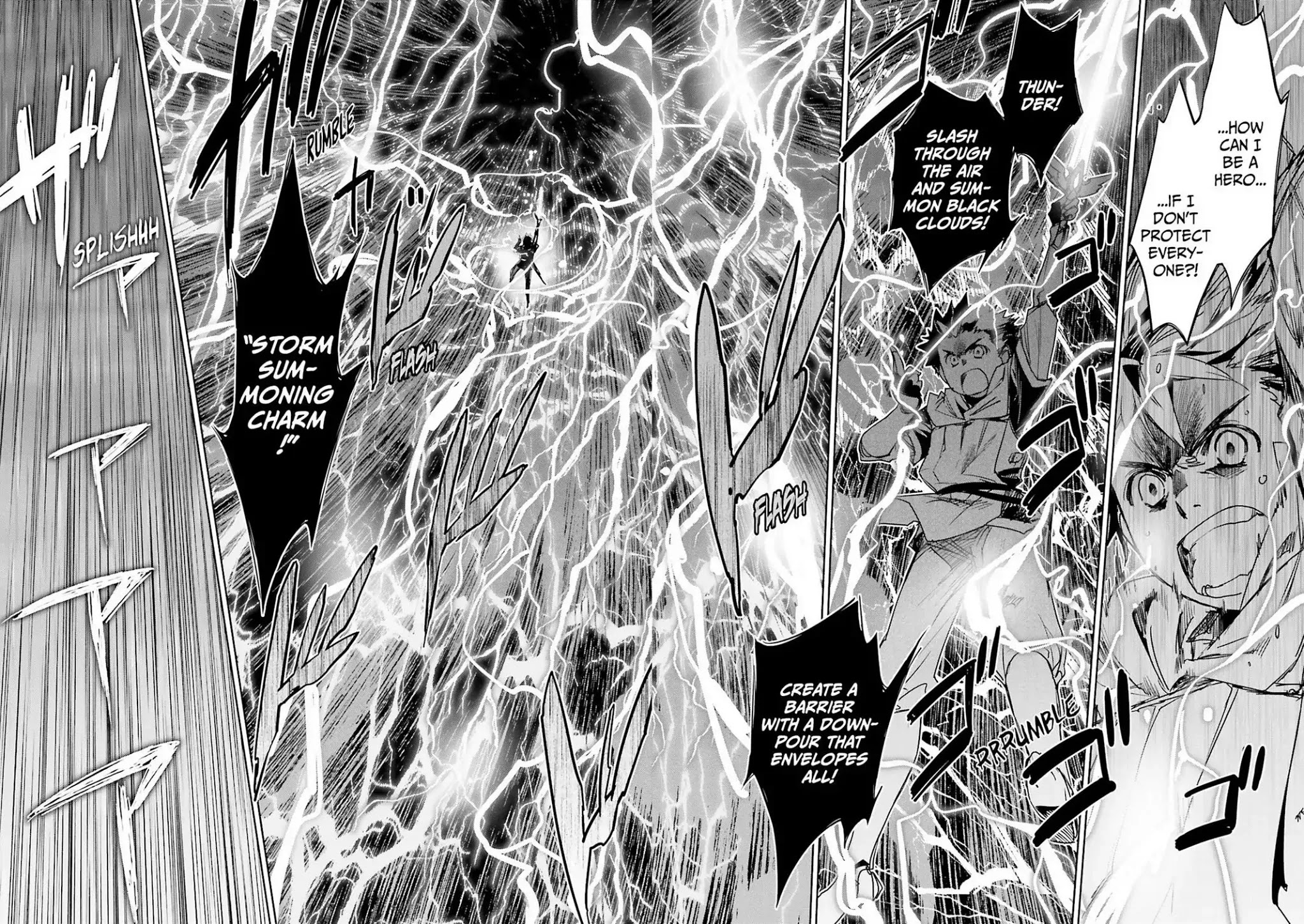 Maoyuu Maou Yuusha - "Kono Watashi no Mono Tonare, Yuusha yo" "Kotowaru!" Chapter 52 page 14 - Chapter 52: There is an "End" to Gateway City