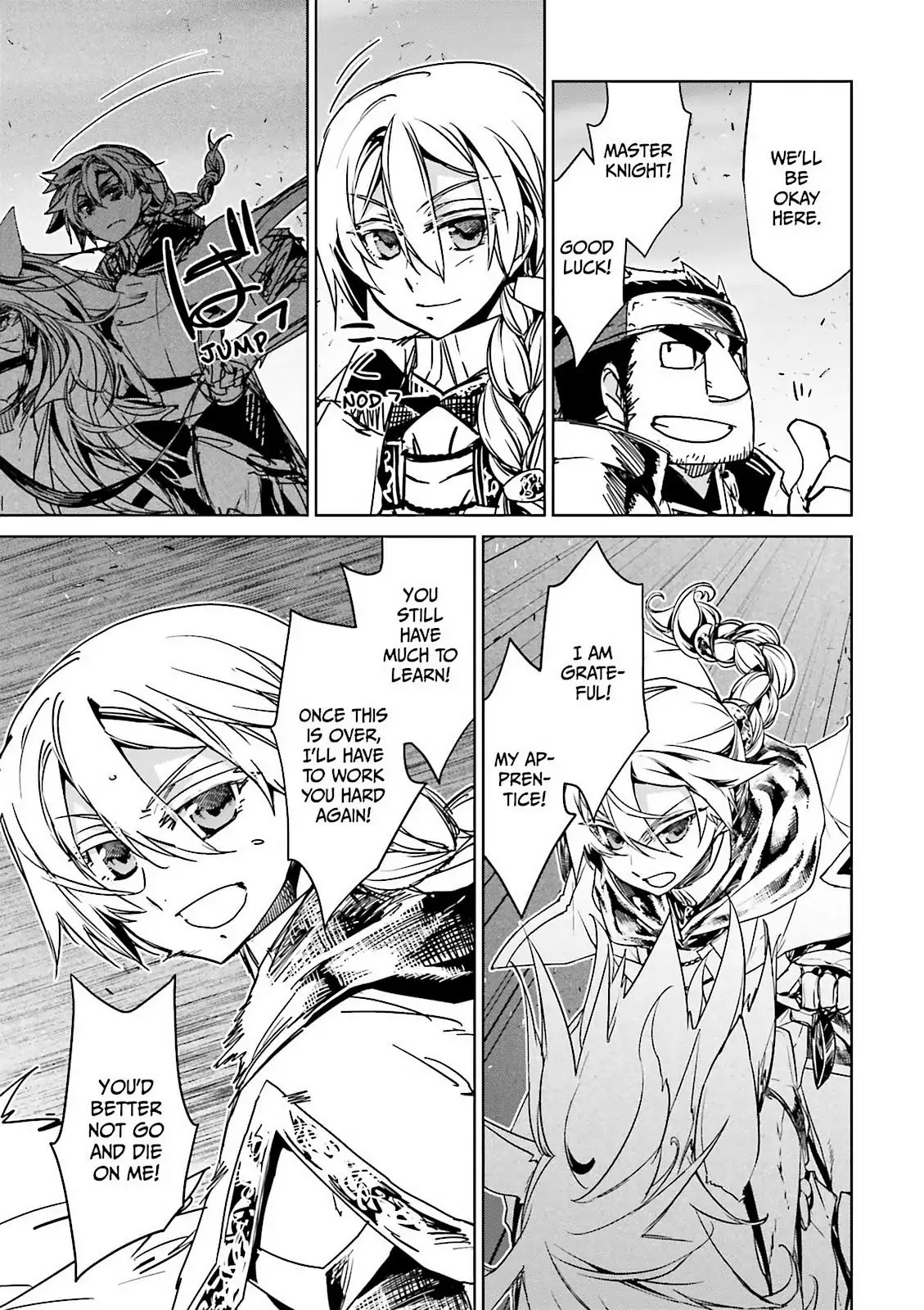 Maoyuu Maou Yuusha - "Kono Watashi no Mono Tonare, Yuusha yo" "Kotowaru!" Chapter 52 page 24 - Chapter 52: There is an "End" to Gateway City