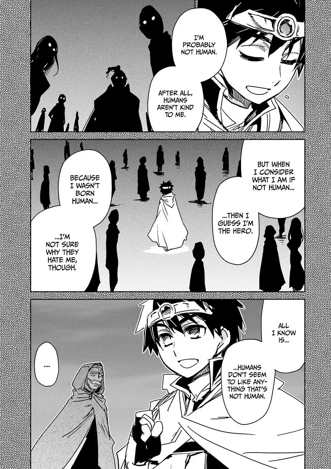 Maoyuu Maou Yuusha - "Kono Watashi no Mono Tonare, Yuusha yo" "Kotowaru!" Chapter 52 page 3 - Chapter 52: There is an "End" to Gateway City