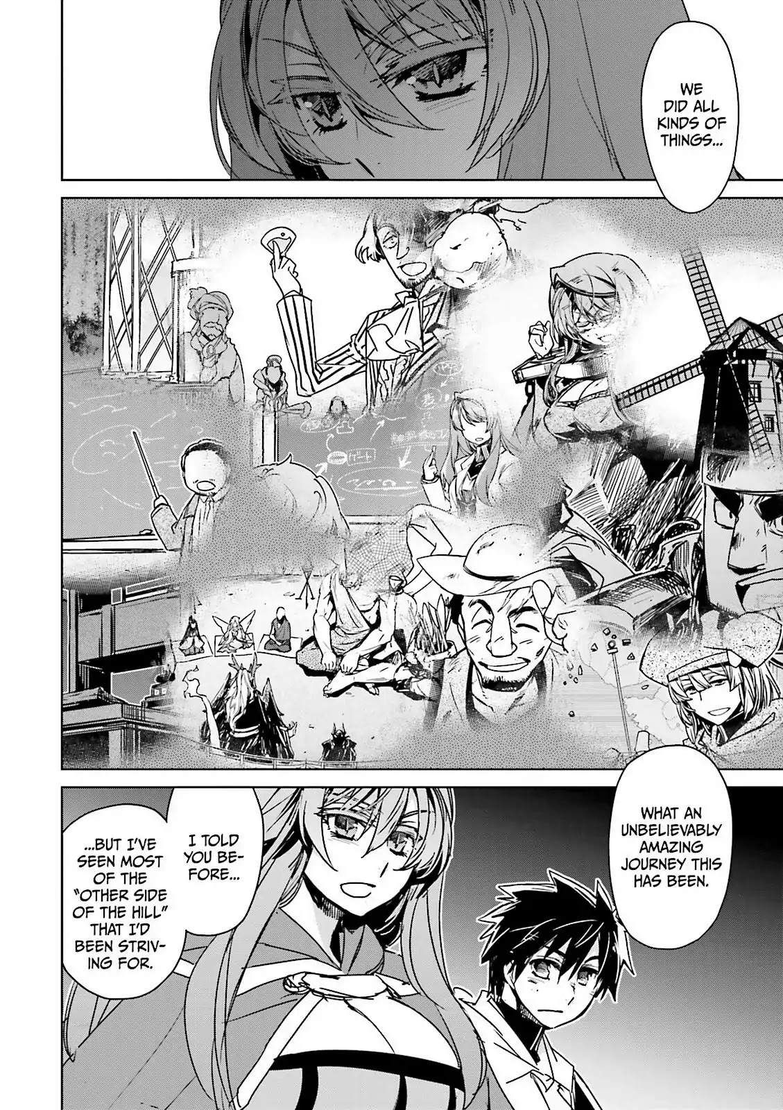 Maoyuu Maou Yuusha - "Kono Watashi no Mono Tonare, Yuusha yo" "Kotowaru!" Chapter 52 page 41 - Chapter 52: There is an "End" to Gateway City