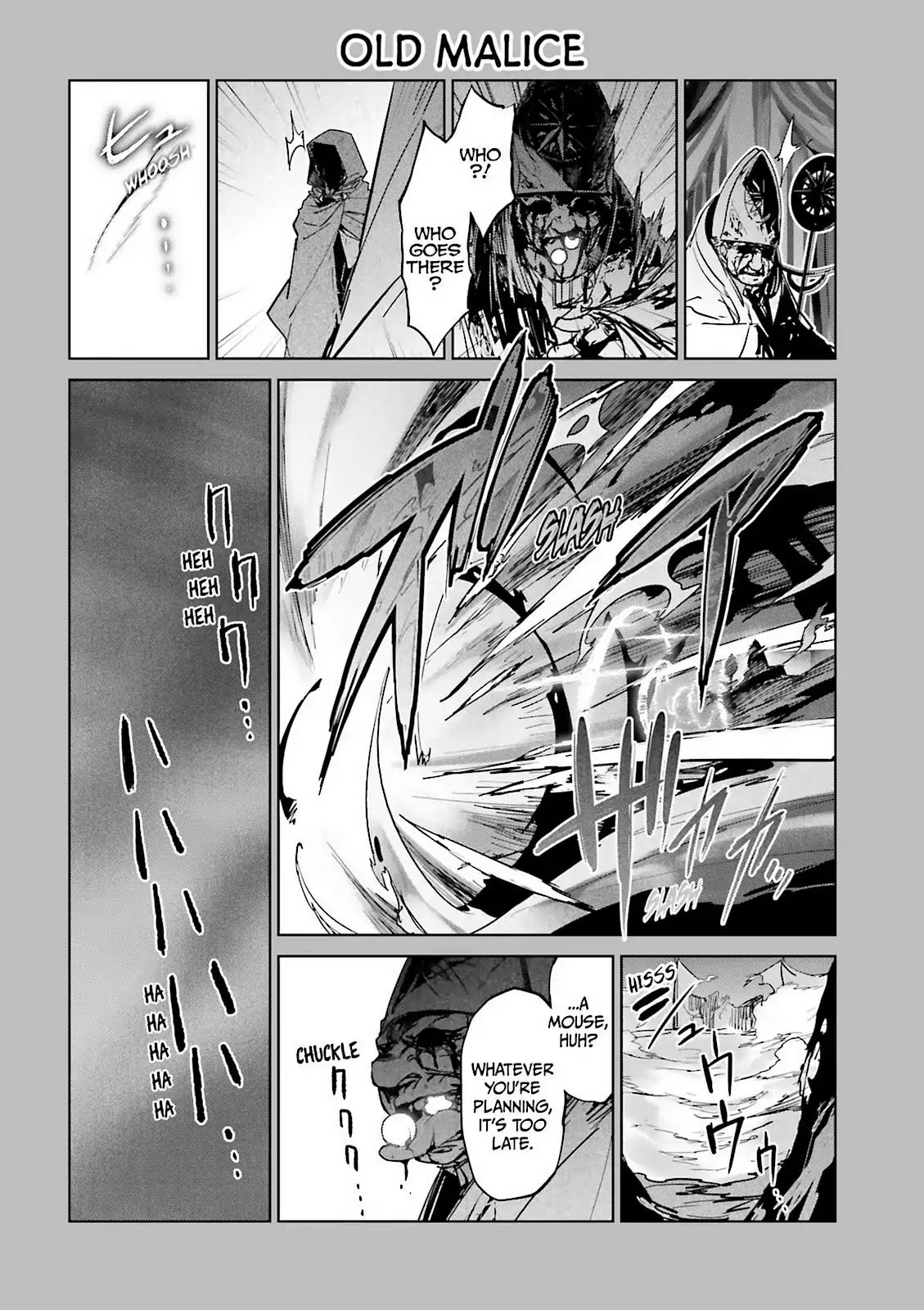 Maoyuu Maou Yuusha - "Kono Watashi no Mono Tonare, Yuusha yo" "Kotowaru!" Chapter 52 page 47 - Chapter 52: There is an "End" to Gateway City
