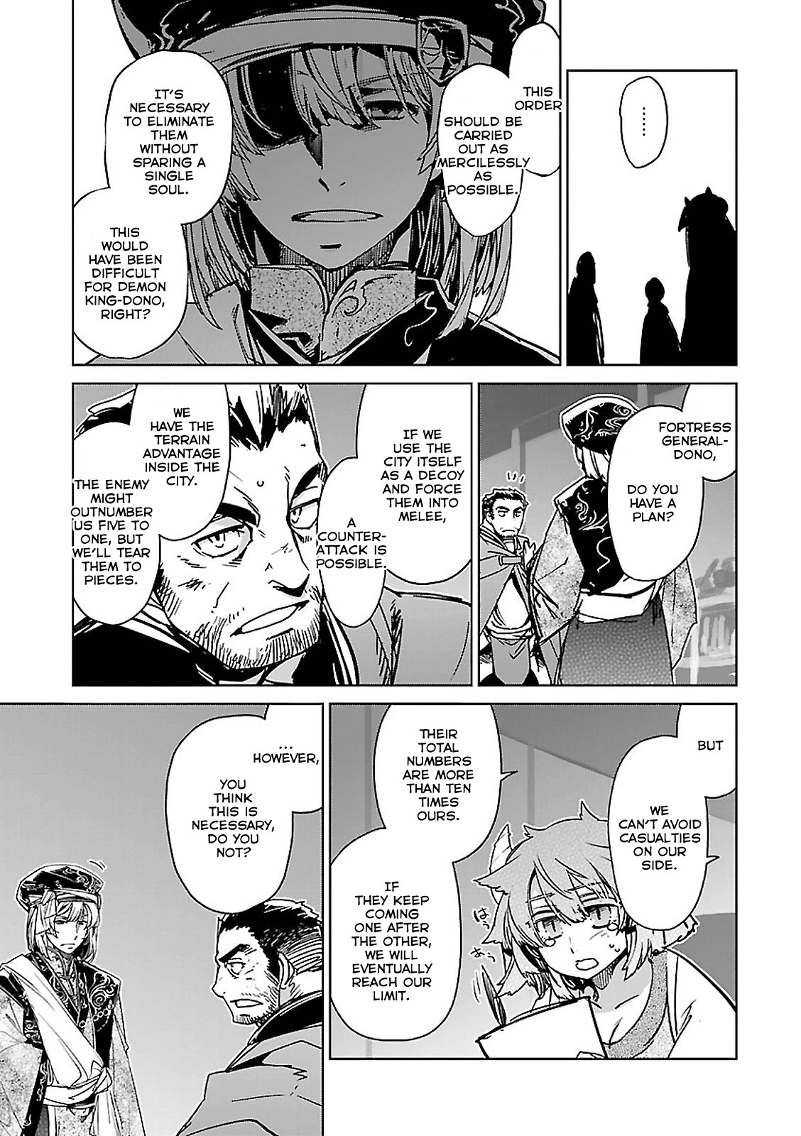 Maoyuu Maou Yuusha - "Kono Watashi no Mono Tonare, Yuusha yo" "Kotowaru!" Chapter 53 page 11 - Chapter 53: Since that was the girl's wish
